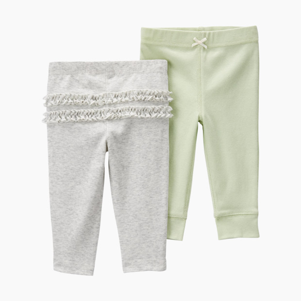 Carter's 2-Pack Pull-On Pants - Green, 3 M.
