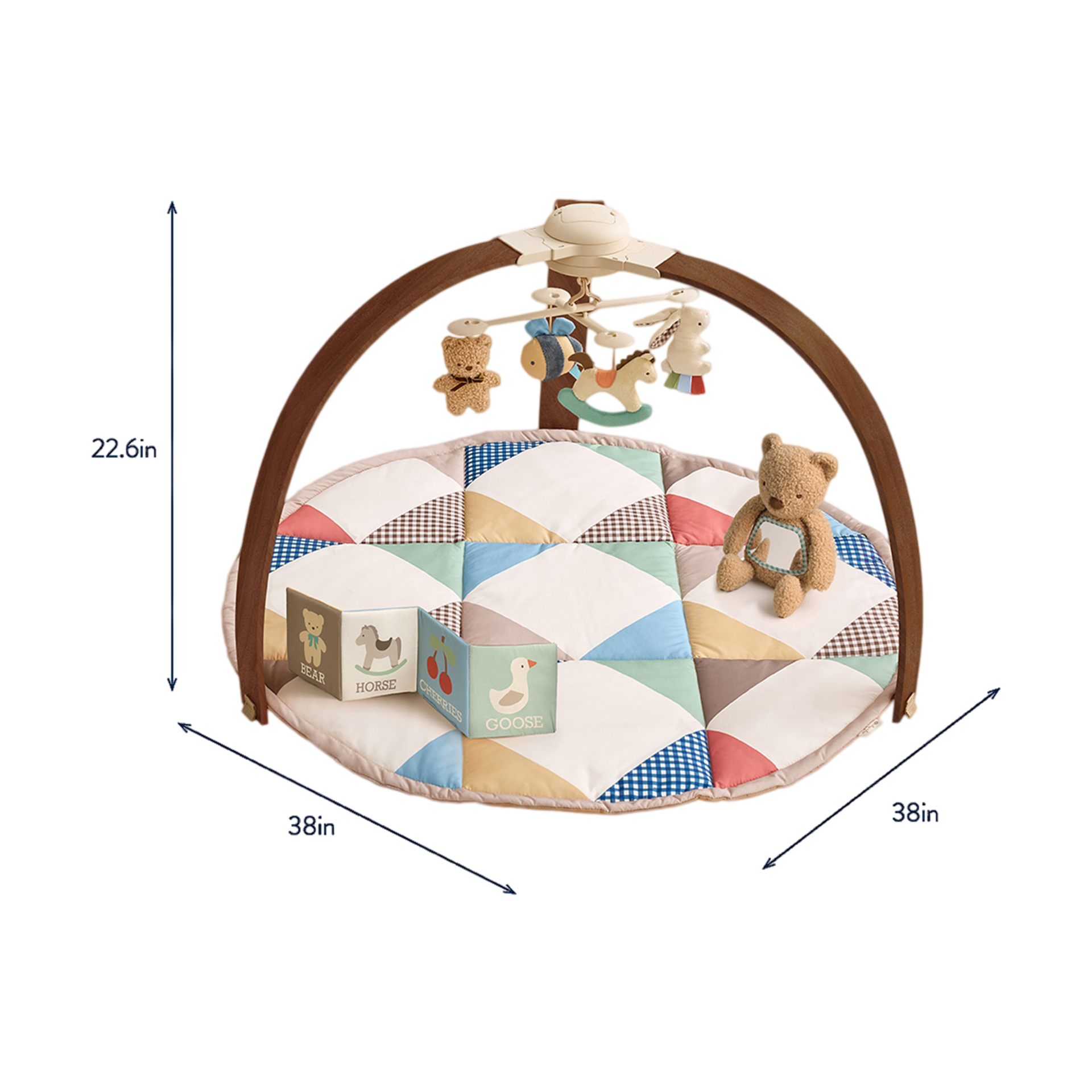 Itzy Ritzy Itzy Music & Motion Activity Gym Bear - Multi Color.