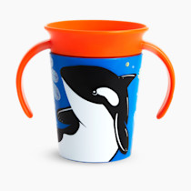 Munchkin® Miracle® 360 WildLove Trainer Cup, 6 Oz, Orca