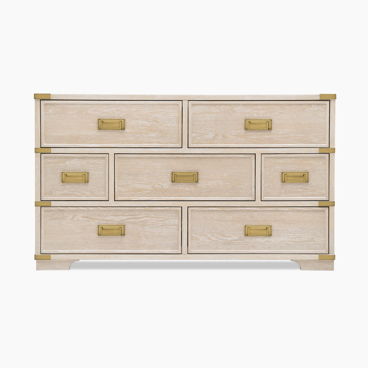 Bellini Paris 7 Drawer Dresser Whitewash Ash Babylist Shop
