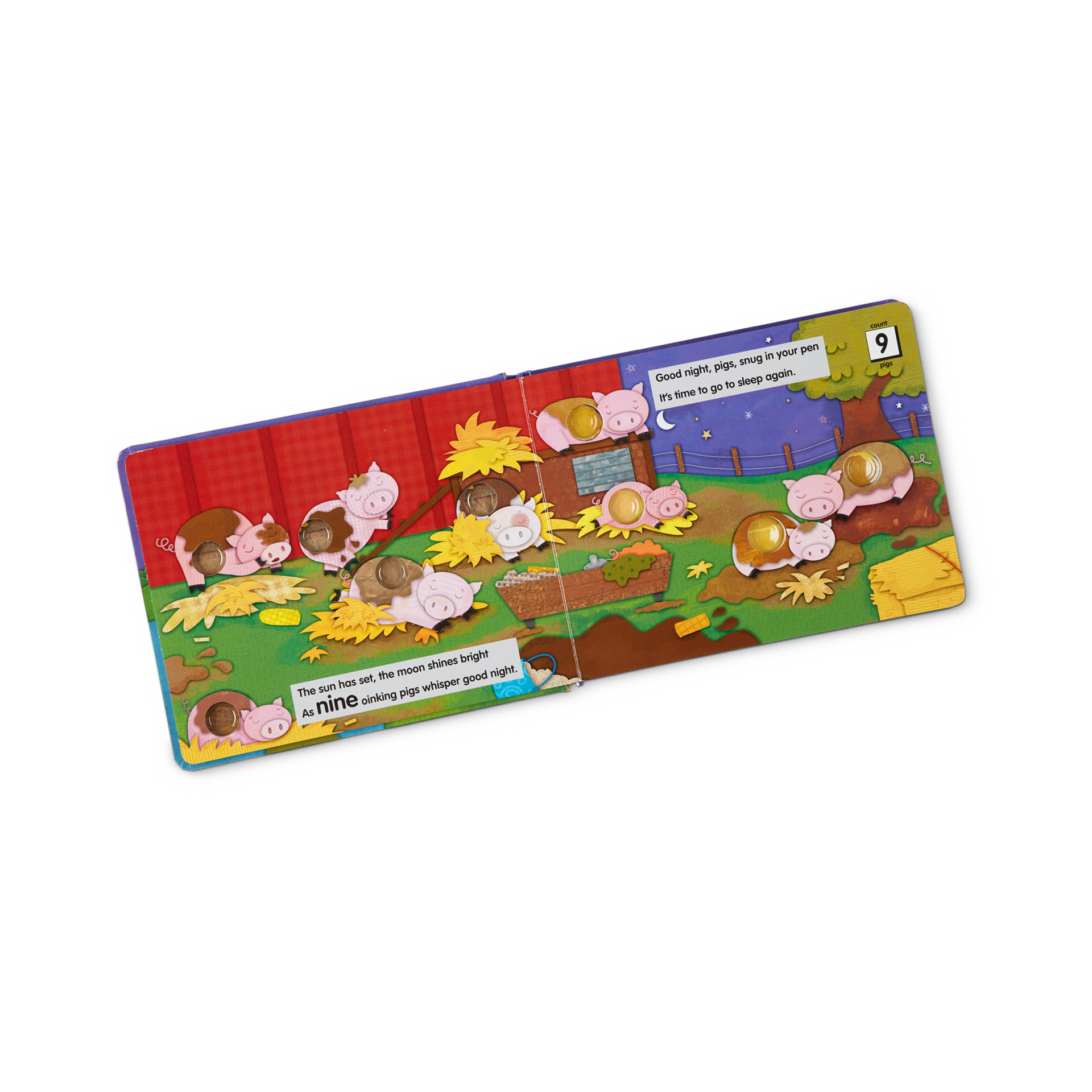 Melissa & Doug Poke-A-Dot: Goodnight, Animals.