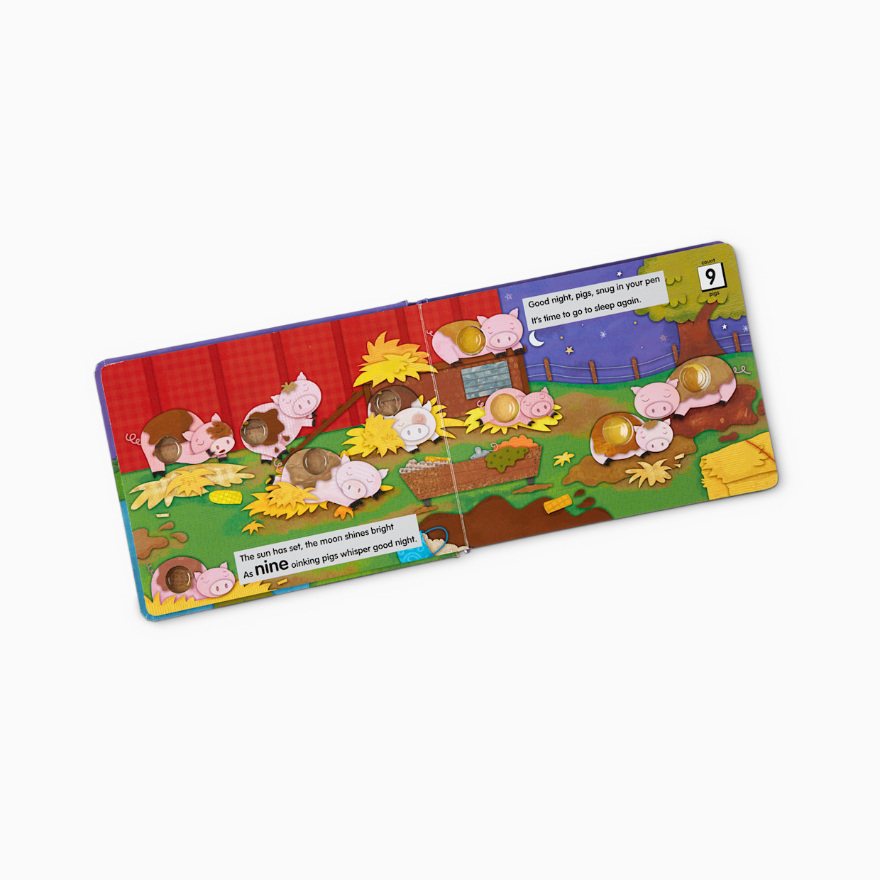 Melissa & Doug Poke-A-Dot: Goodnight, Animals.