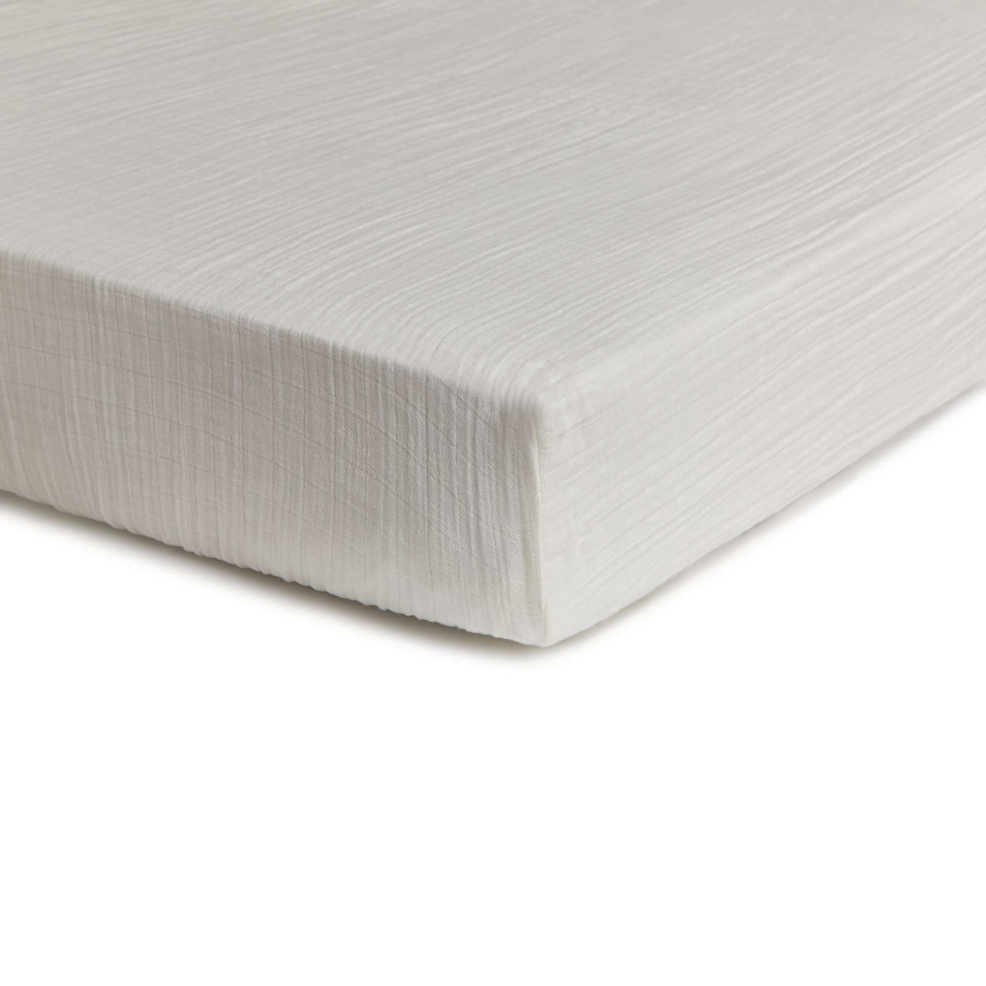 Soundly Organic Cotton Muslin Crib Sheet (2 Pack) - Snow White.