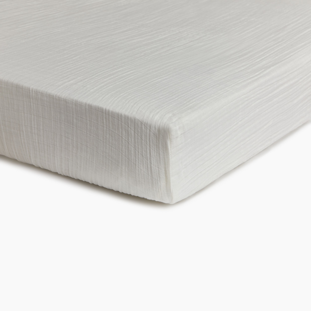 Soundly Organic Cotton Muslin Crib Sheet (2 Pack) - Snow White.