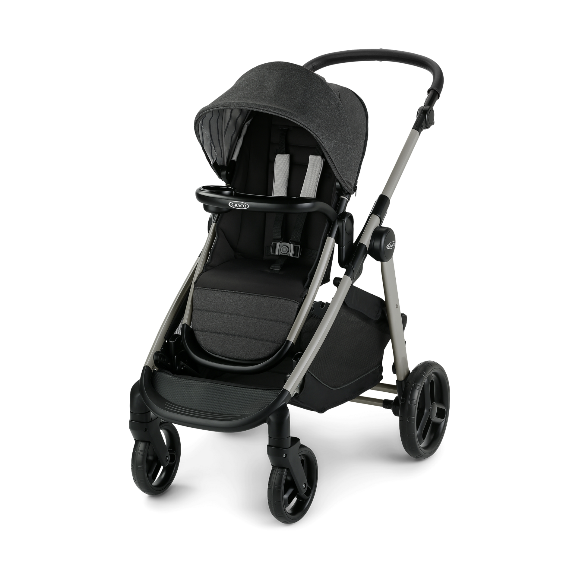 Graco Modes Nest2Grow Stroller & SnugRide SnugFit Infant Car Seat.