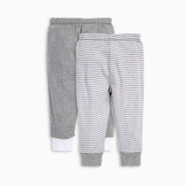 Burt's Bees Baby unisex-baby Knit Jogger Pants, Baby Sweatpants, 100% Organic Cotton Infant Bottoms