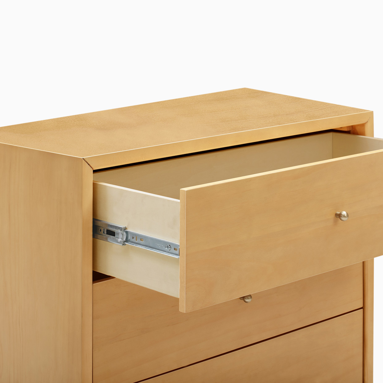 babyletto Palma 3-Drawer Assembled Dresser - Honey.