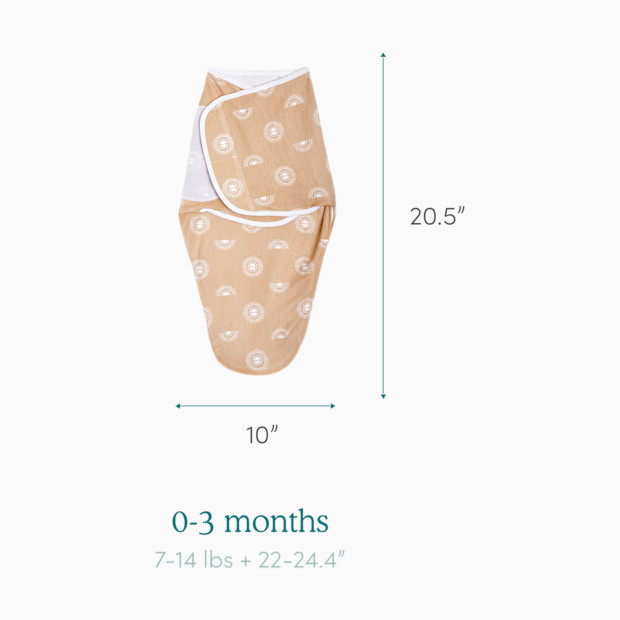 Aden + Anais Essentials Cotton Wrap Swaddles No Zip (3 Pack).