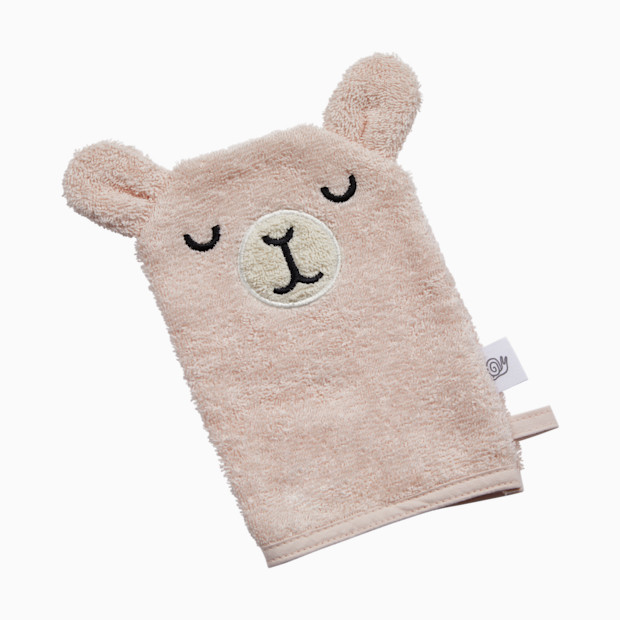 Tiny Kind Cozy Critter Organic Cotton Bath Time 4-Piece Set.