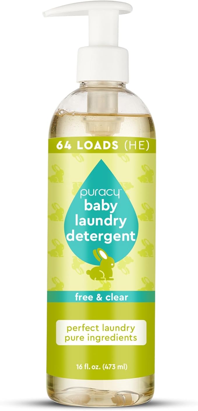 Puracy  Liquid Baby Laundry Detergent.