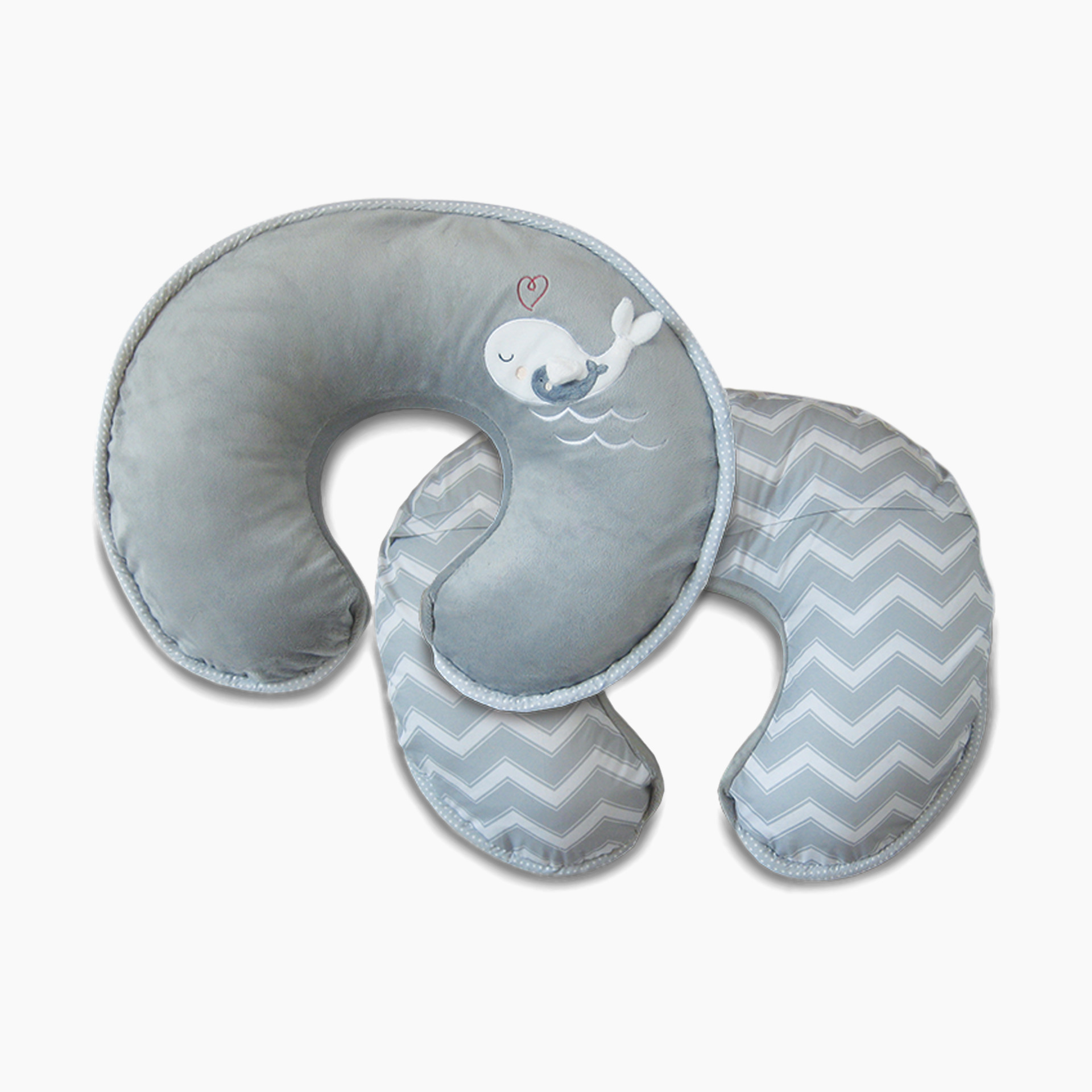 Boppy Luxe Original Support Nursing Pillow - Gray Pennydot