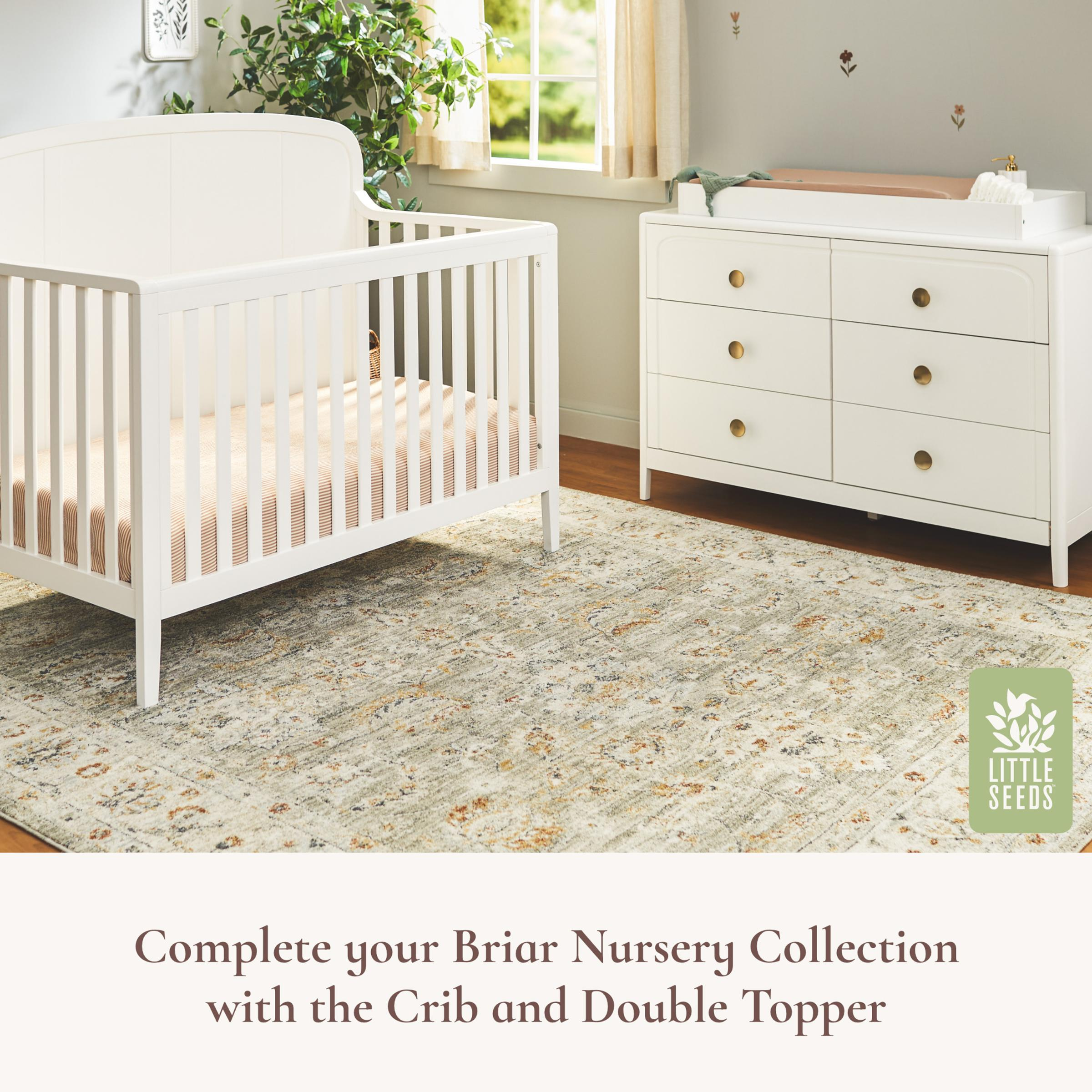 Little Seeds Briar 6-Drawer Dresser - Bottle Green.