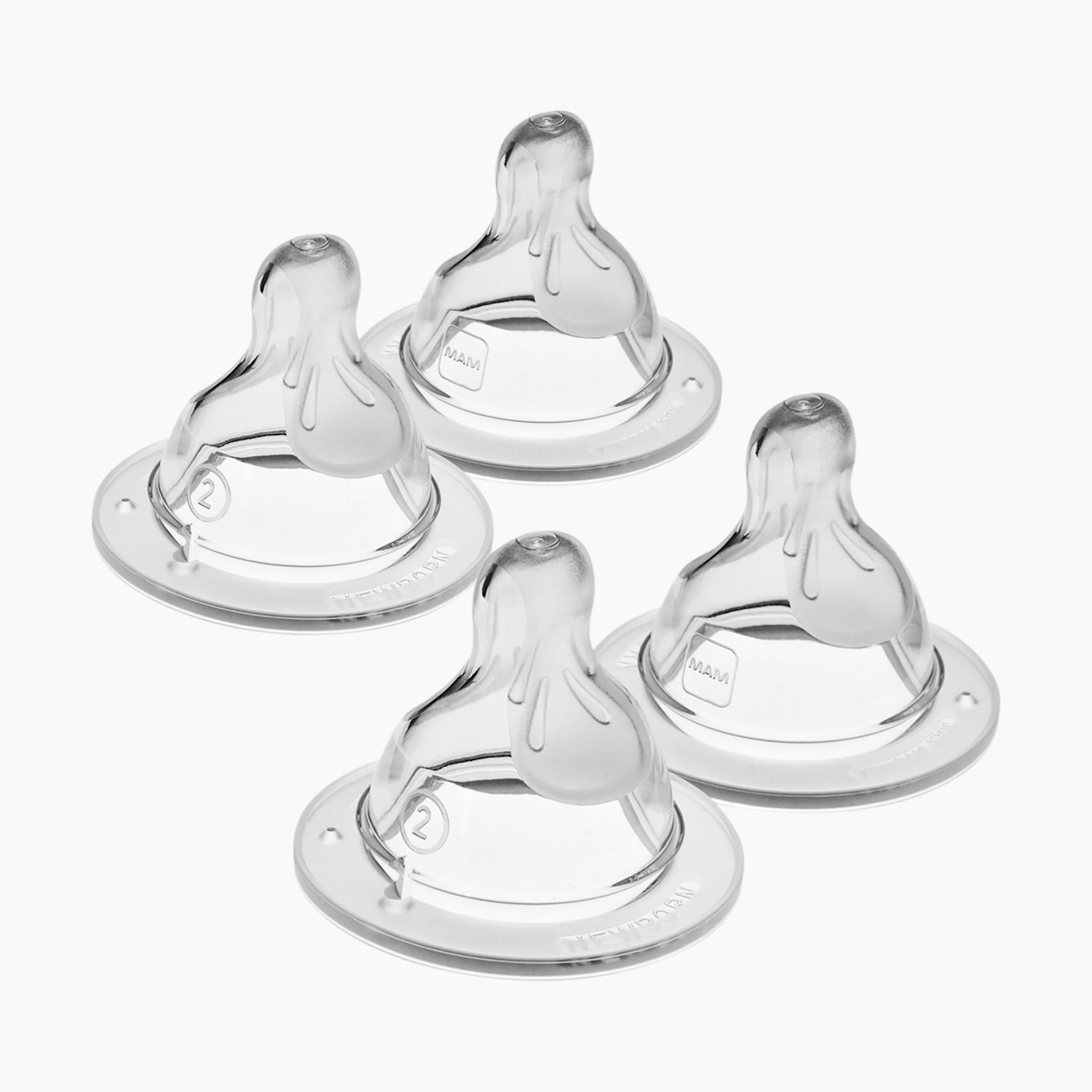 MAM Bottle Nipples (4 Pack) - 2.