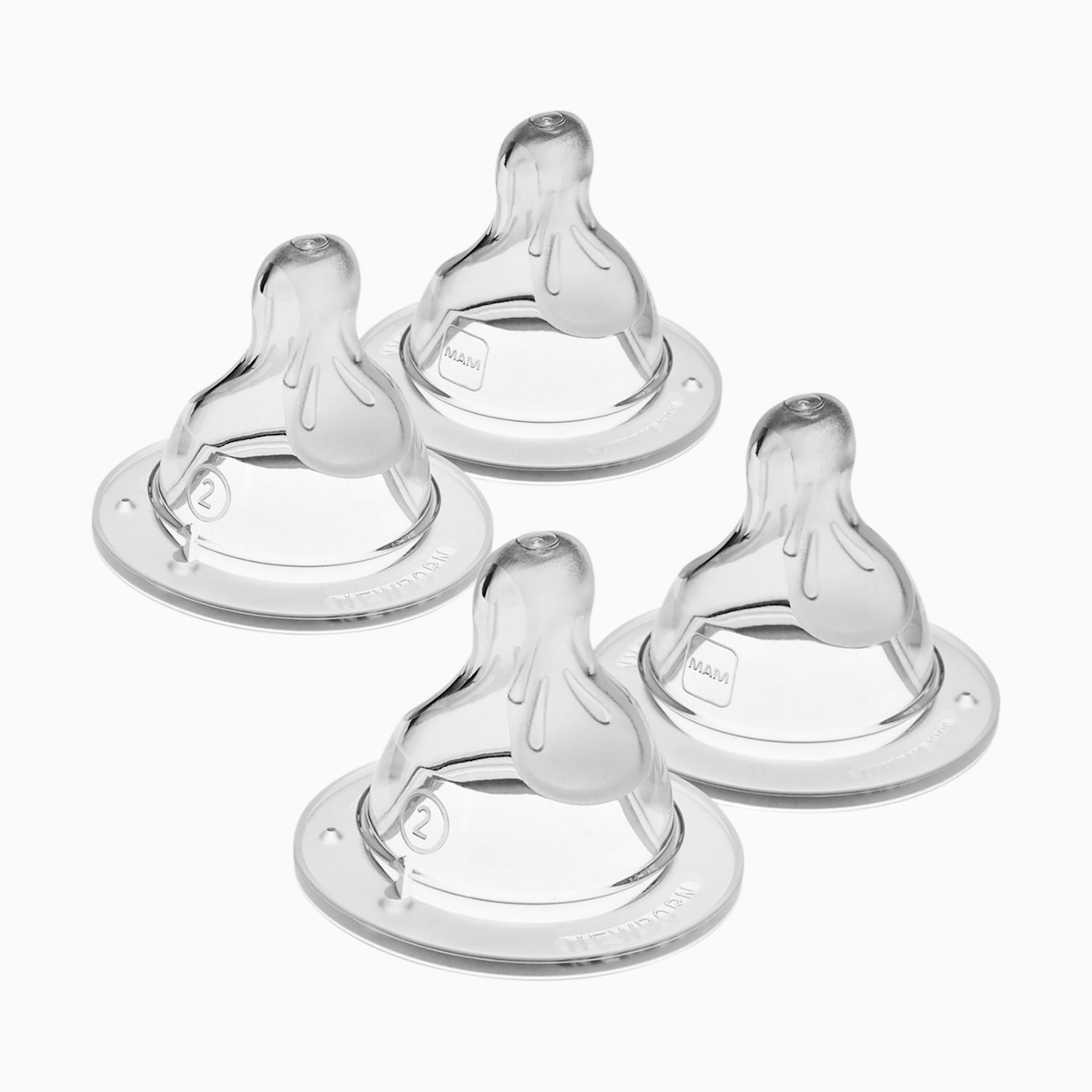 MAM Bottle Nipples (4 Pack) - 2.