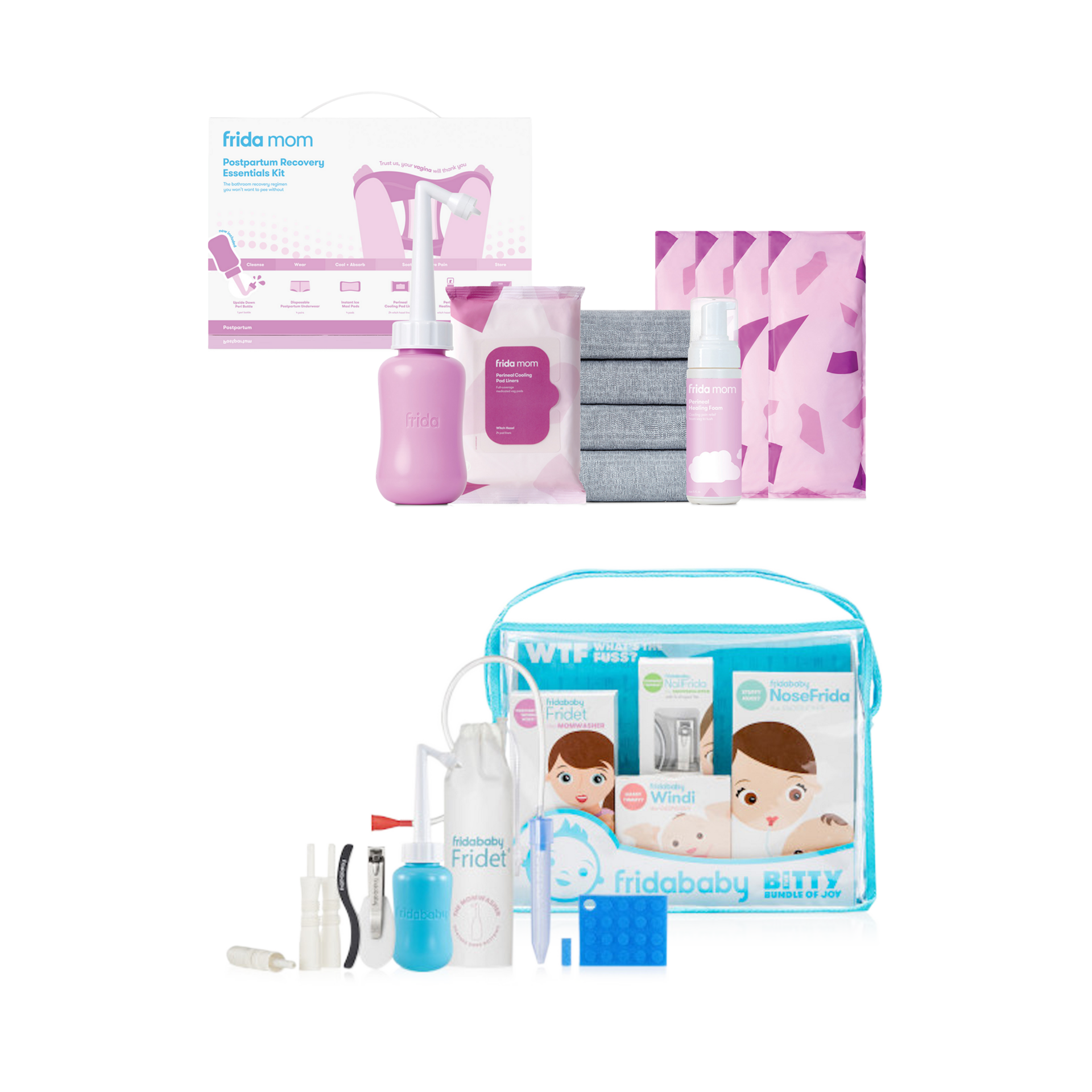 Frida Mom Mom & Baby Wellness Essentials.