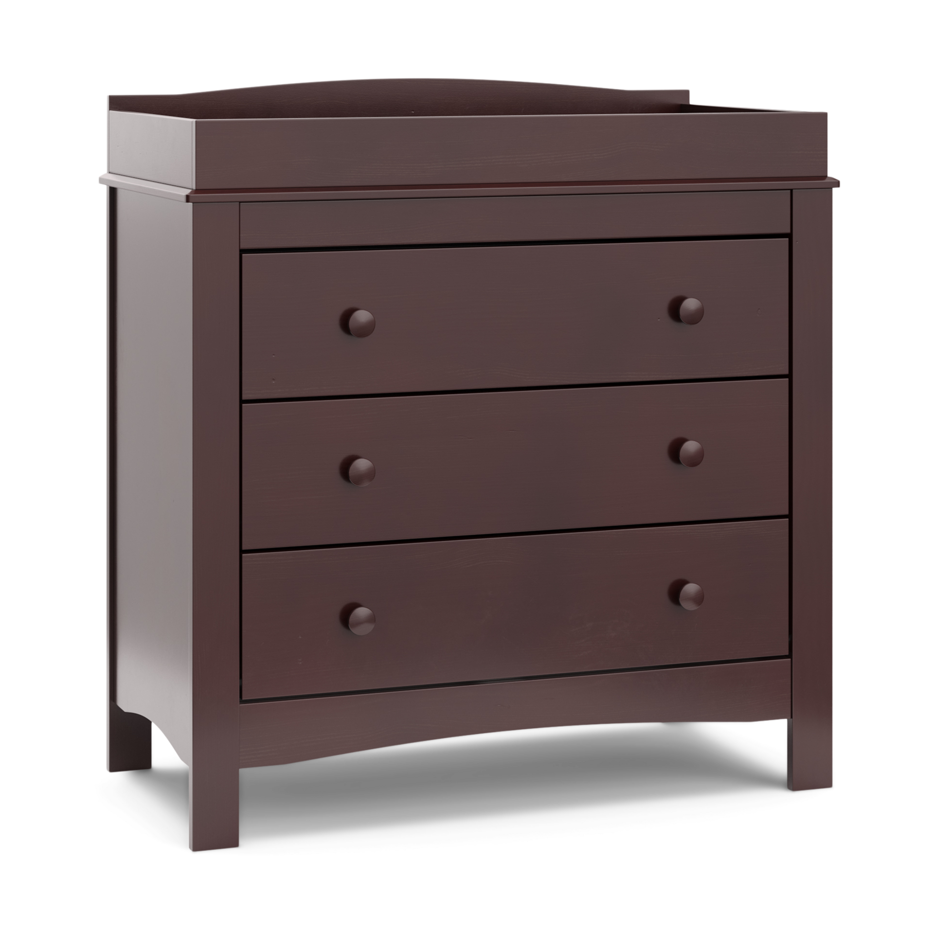 Graco Noah 3 Drawer Chest with Changing Topper - Espresso.