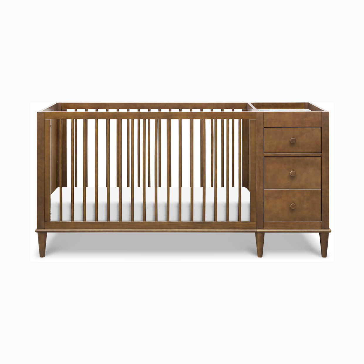 daVinci Marley 3-in-1 Crib and Changer Combo - Walnut.