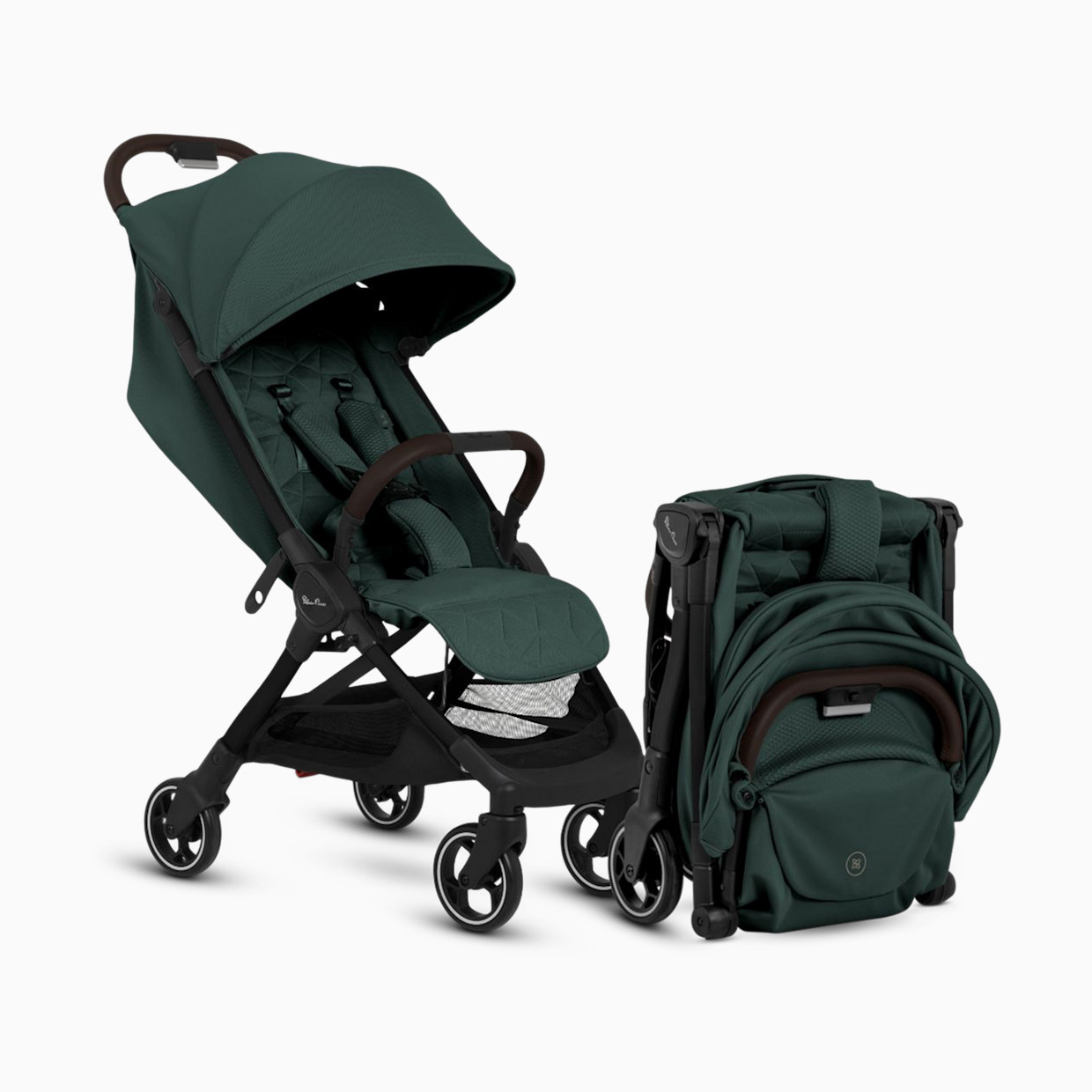 Silver Cross Clic Compact Stroller - Conifer.