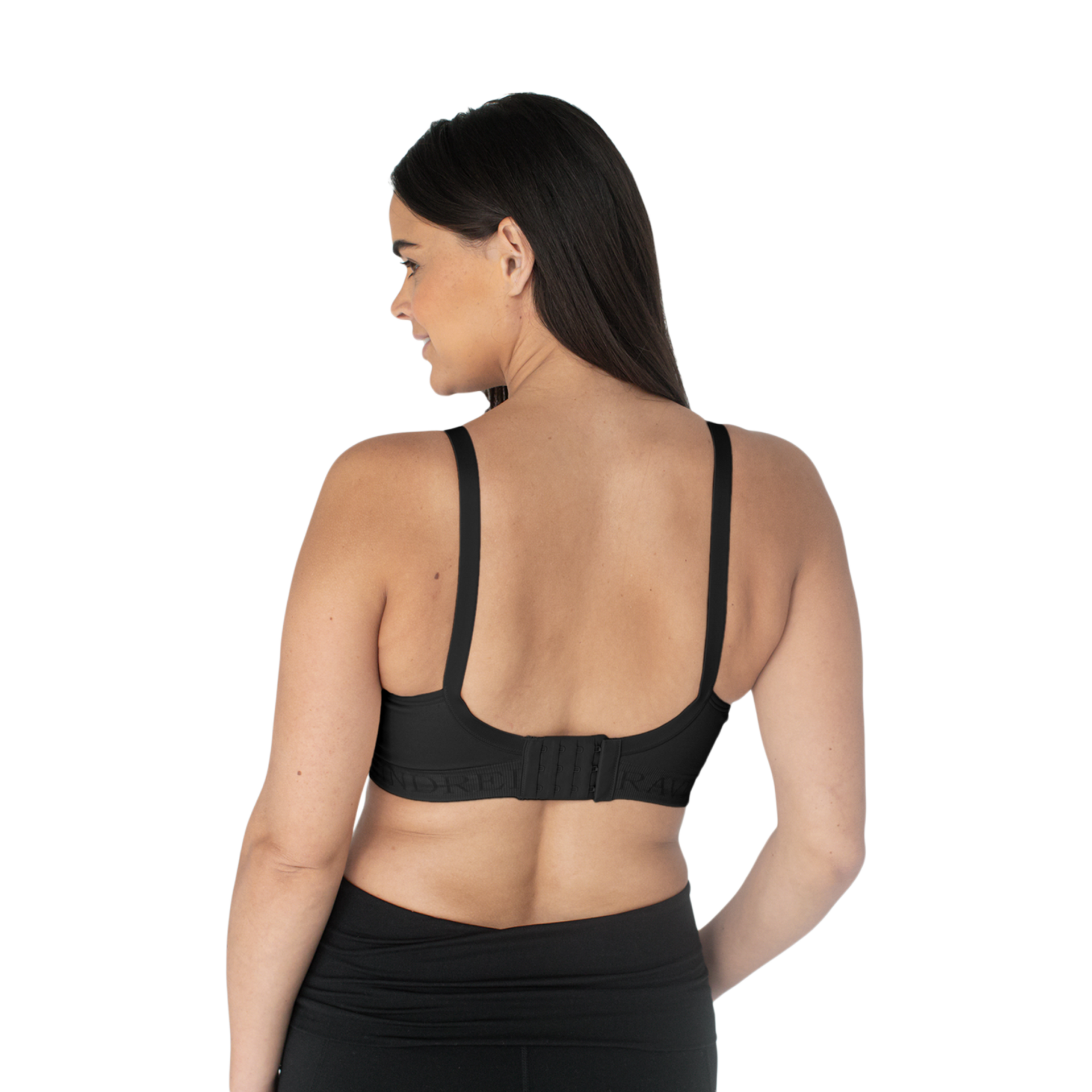Kindred Bravely Signature Sublime Contour Maternity & Nursing Plunge Bra - Black, Medium.