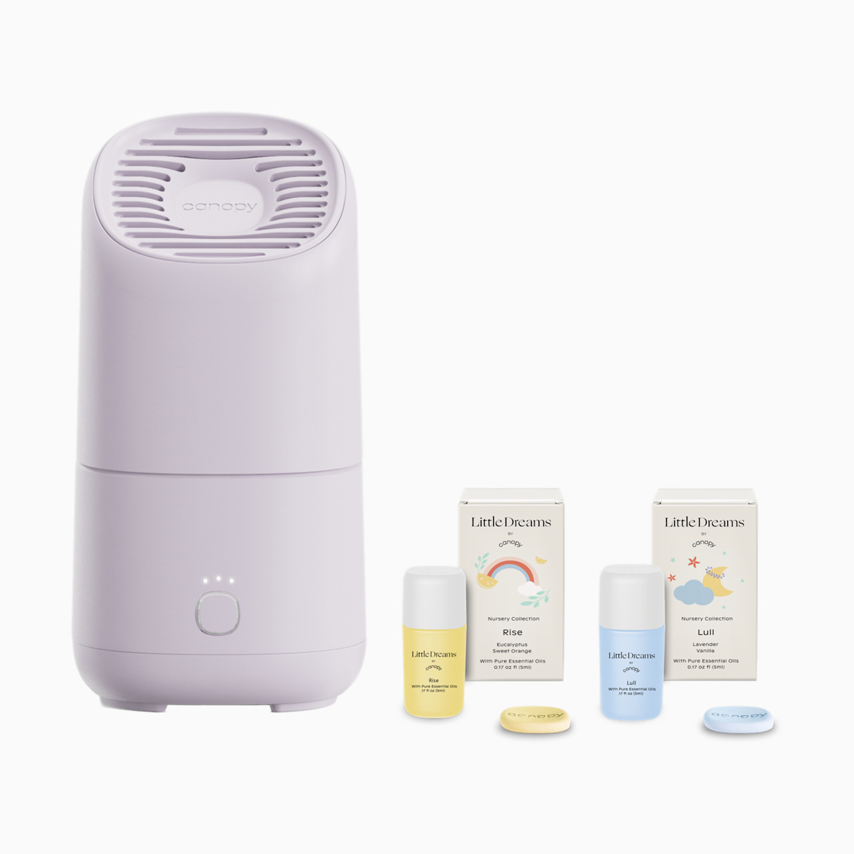 Canopy Travel Humidifier & Diffuser - Lavender.