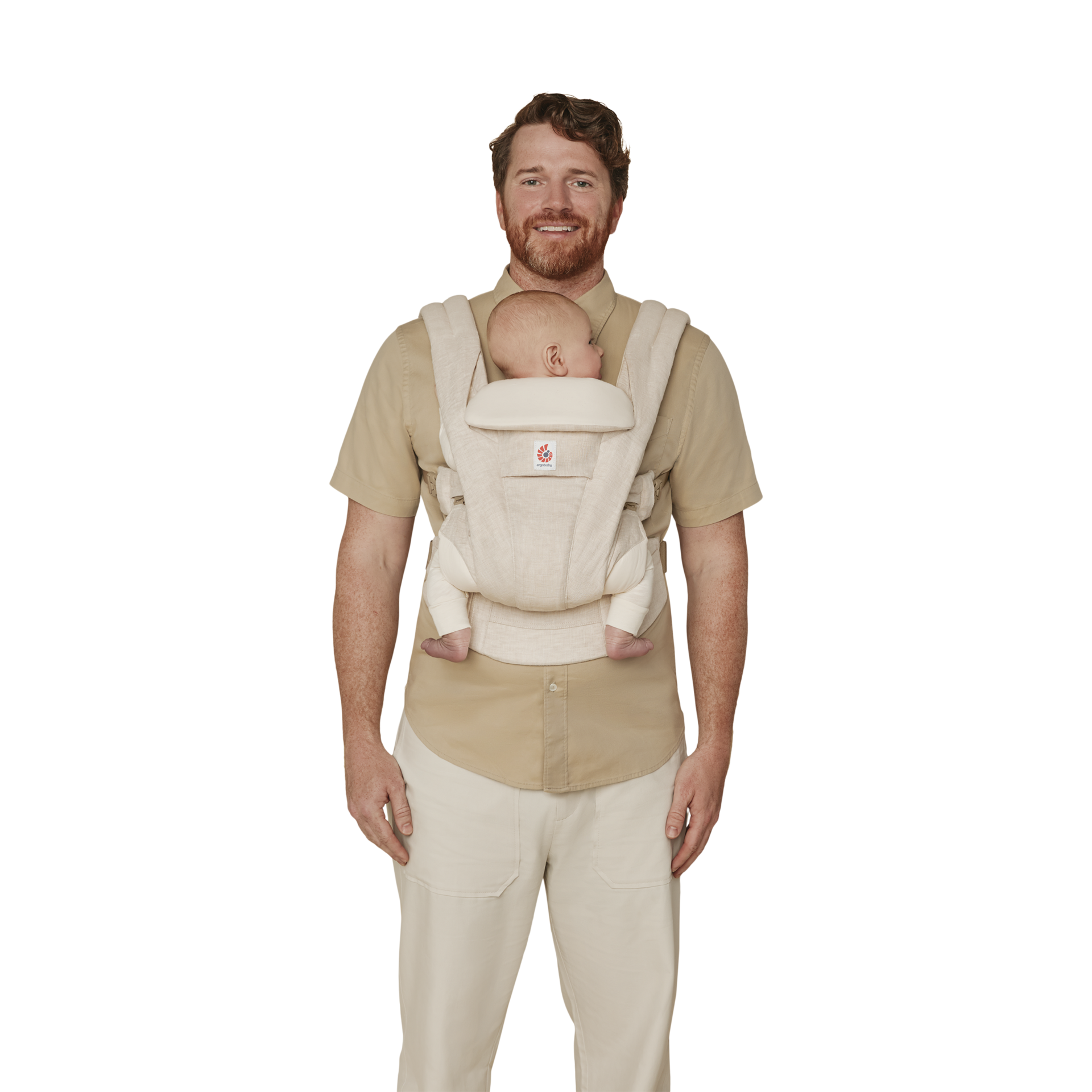 Ergobaby Omni Deluxe Carrier - Natural Linen.