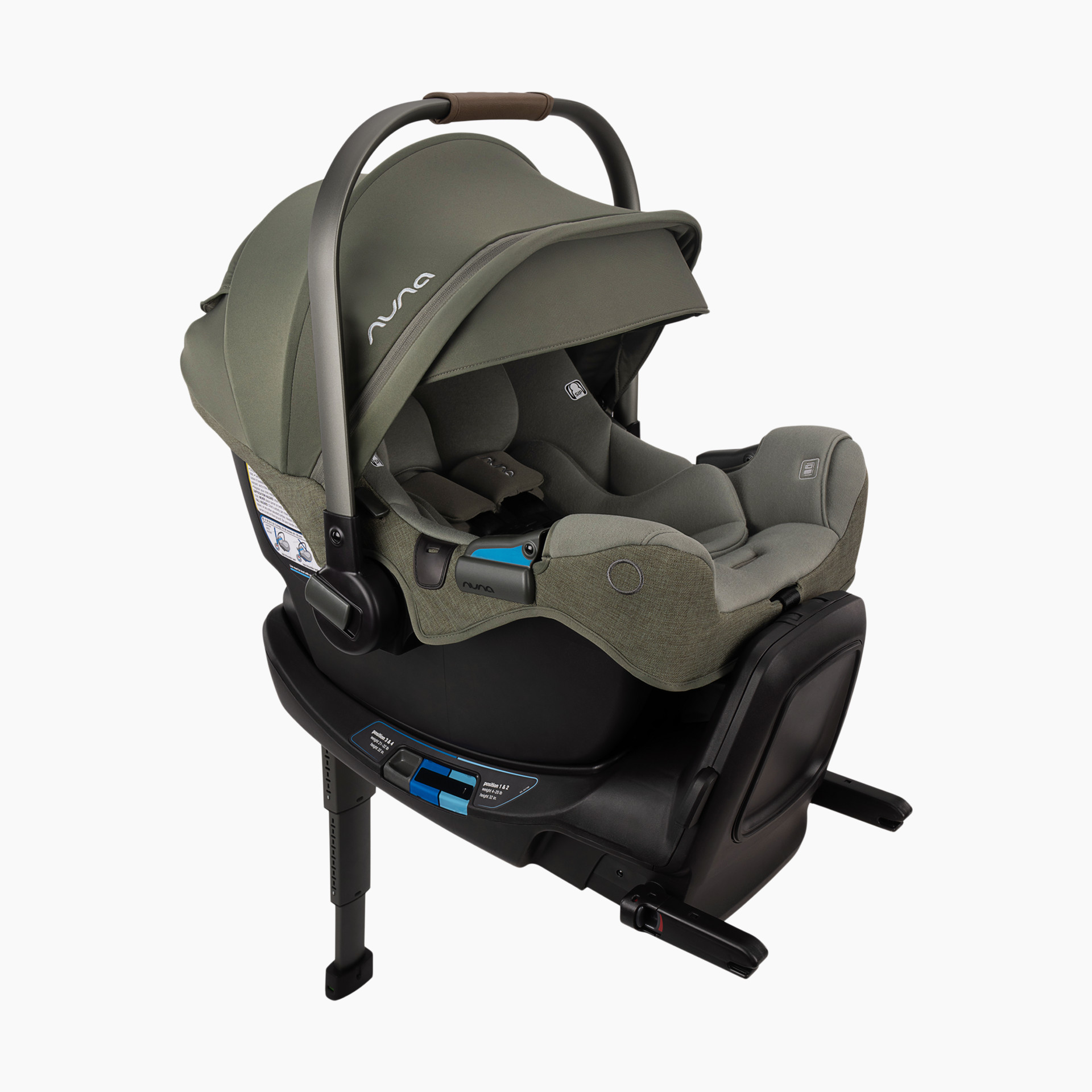 Nuna PIPA rx Infant Car Seat with RELX Base - Granite | Babylist Shop