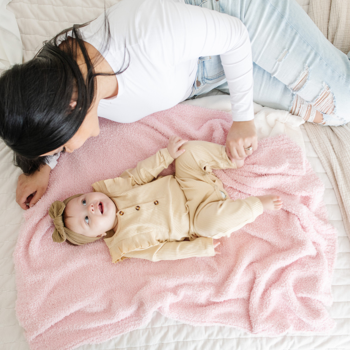 Saranoni Light Pink Bamboni Blanket - Mini