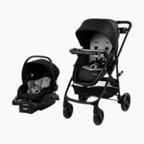 Safety 1st Grow and Go Flex 8-in-1 Car Seat Stroller Combo, Baby Stroller Travel Systems for Infants 4-30 lbs, Stroller and Carseat Combo Set, Foundry