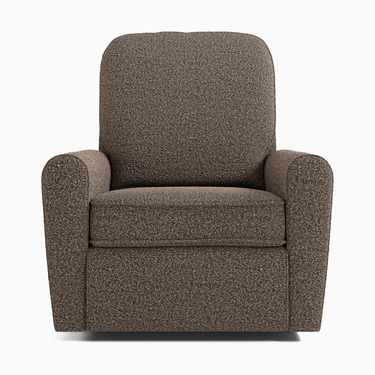 Storkcraft Amalfi Deluxe Power Recliner Swivel Glider - Mountain Brown Boucle.