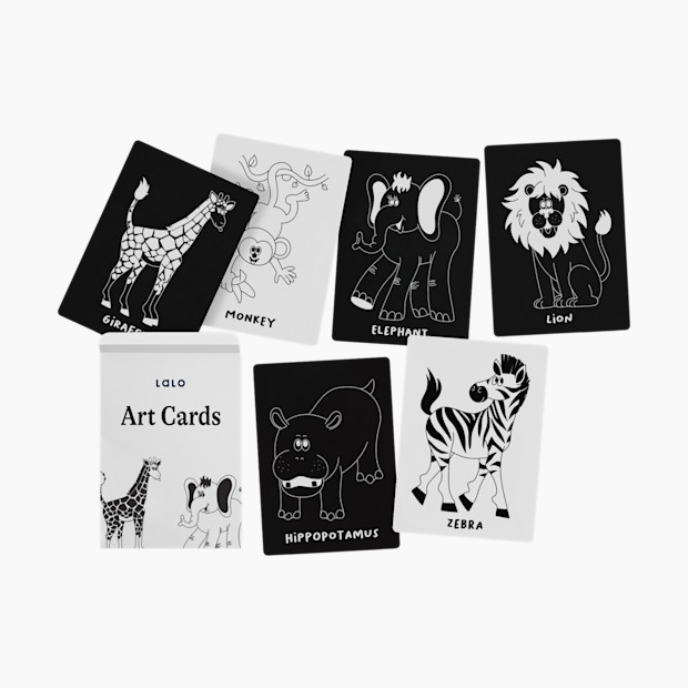 Lalo Tummy Time Mirror and Art Card Holder.