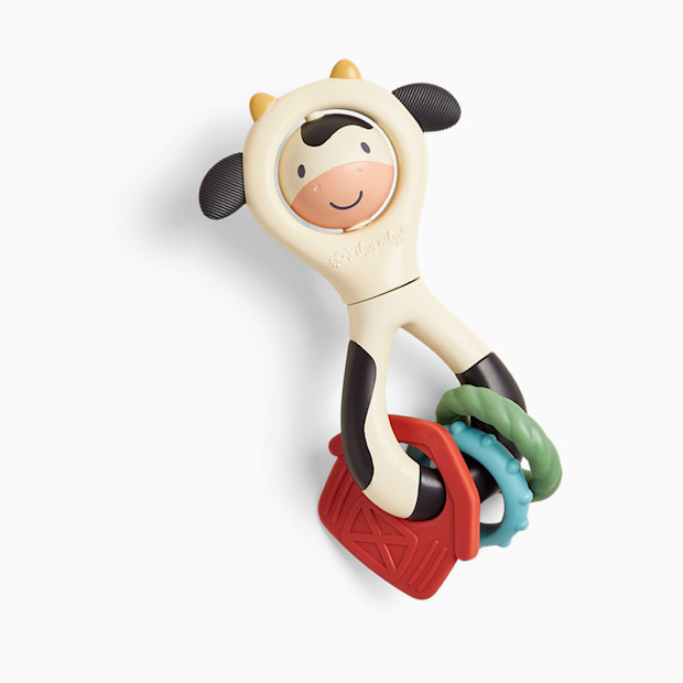 Itzy Ritzy Spinner Rattle Cow.