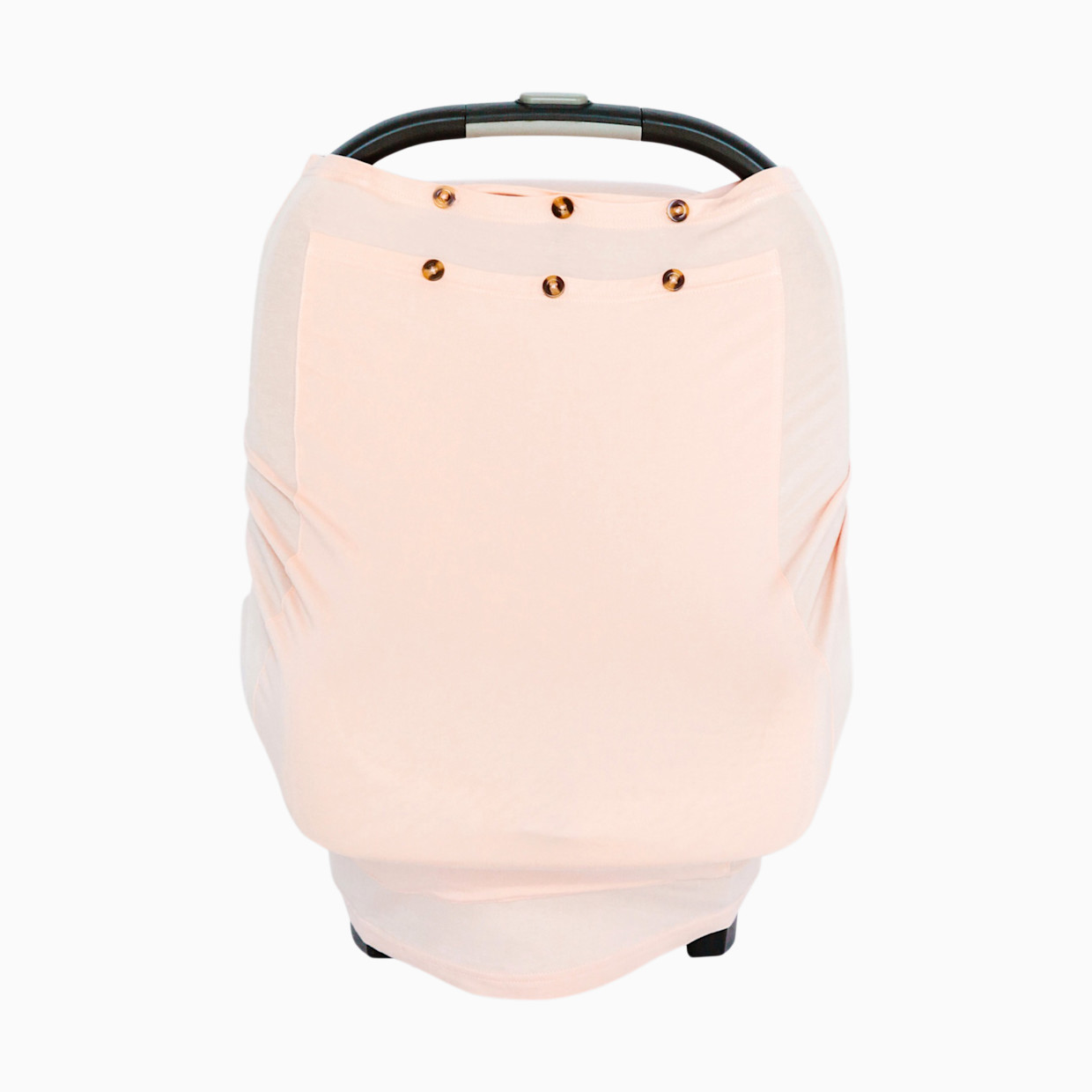 Snuggle Shield LUXE Protection Bamboo Rayon Multi-Use Antimicrobial Air Filtering Infant Cover - Pink, Os.