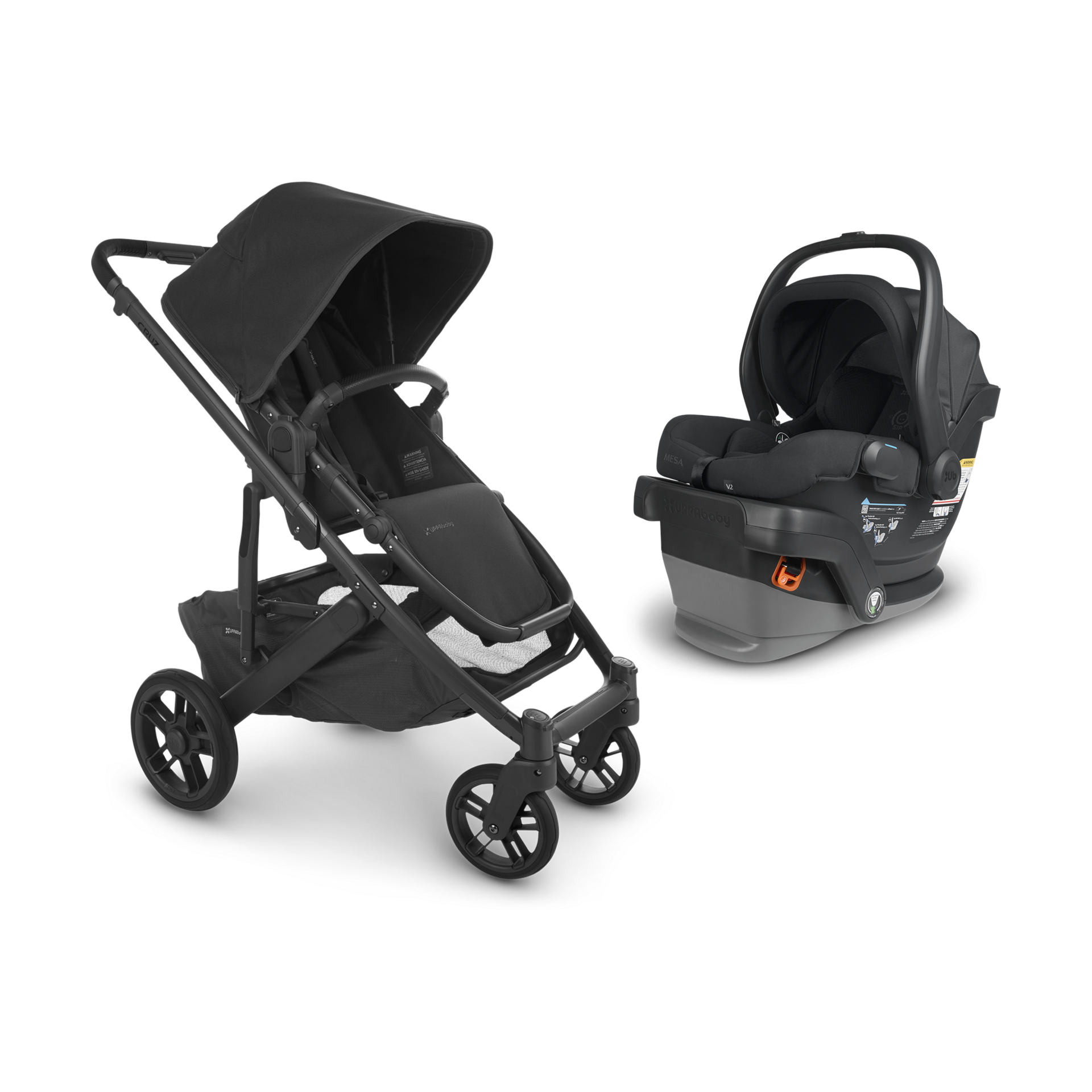 UPPAbaby MESA V2 Infant Car Seat & Cruz V2 Stroller Travel System