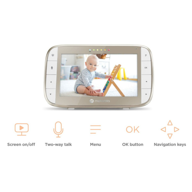 Motorola VM50G-2 5" Video Baby Monitor - 1 Camera.
