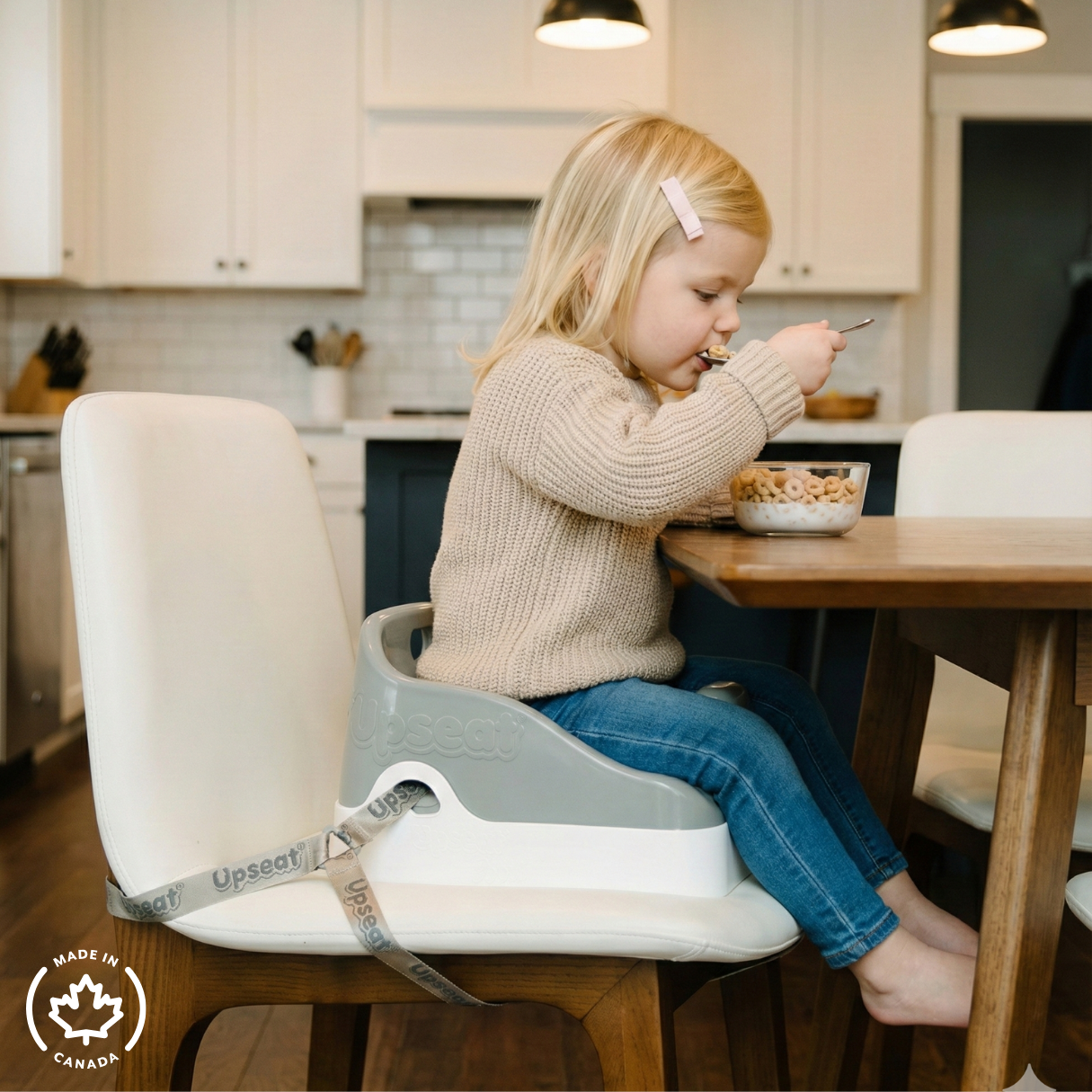 Upseat Boost Ergonomic Toddler Booster Seat.