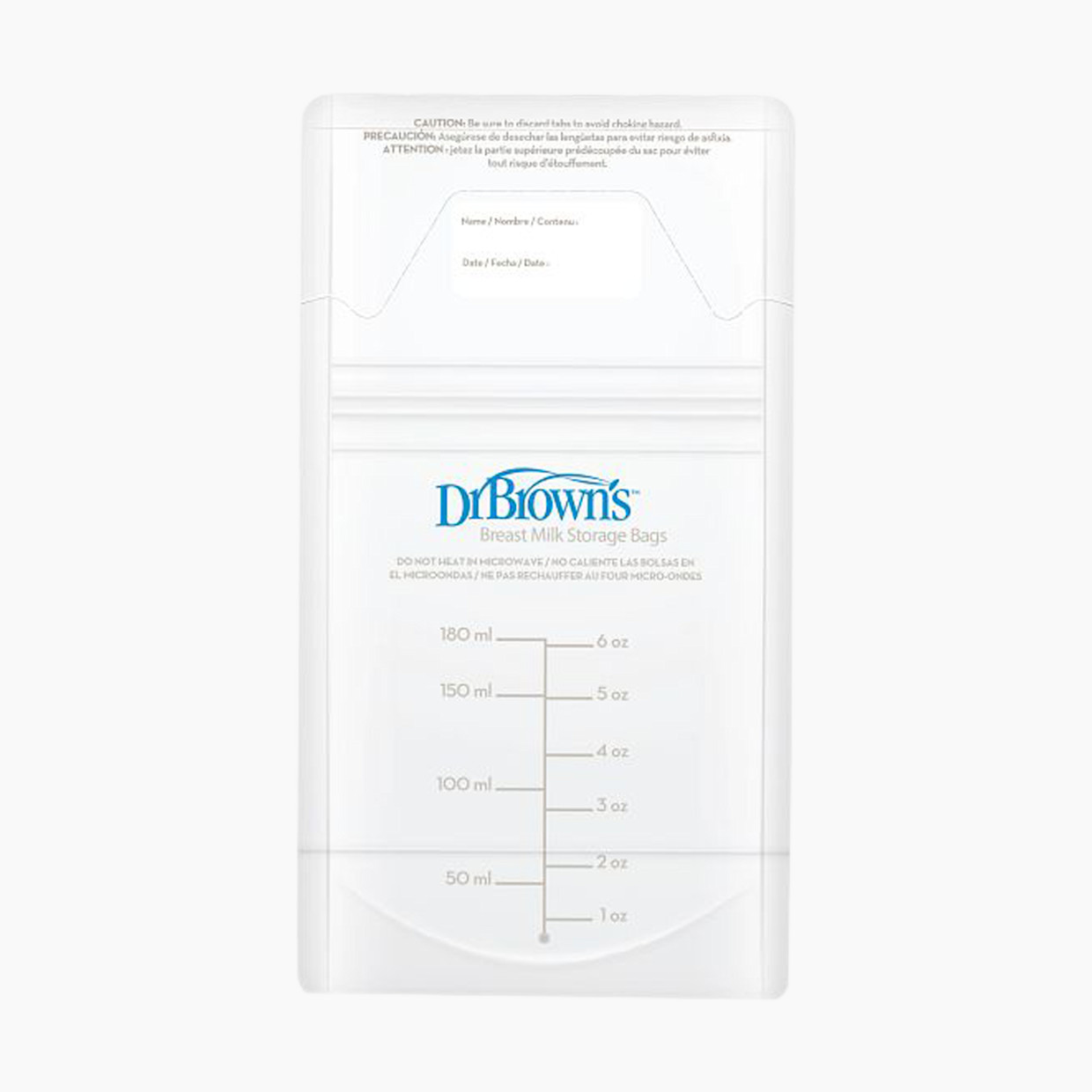 Dr. Brown's Breast Milk Storage Bags - 100.