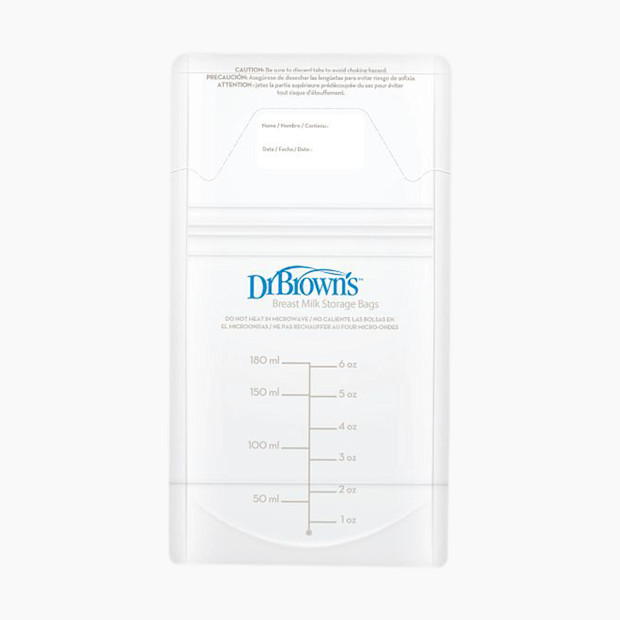 Dr. Brown's Breast Milk Storage Bags.