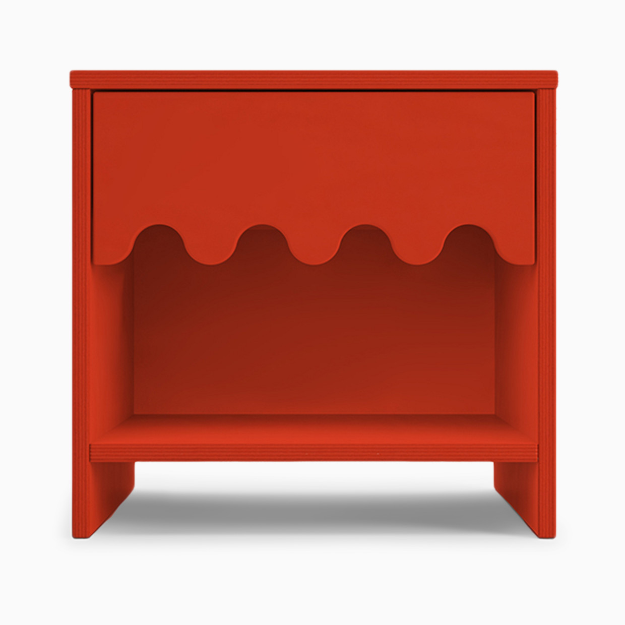 Oeuf Moss Nightstand - Tomato.