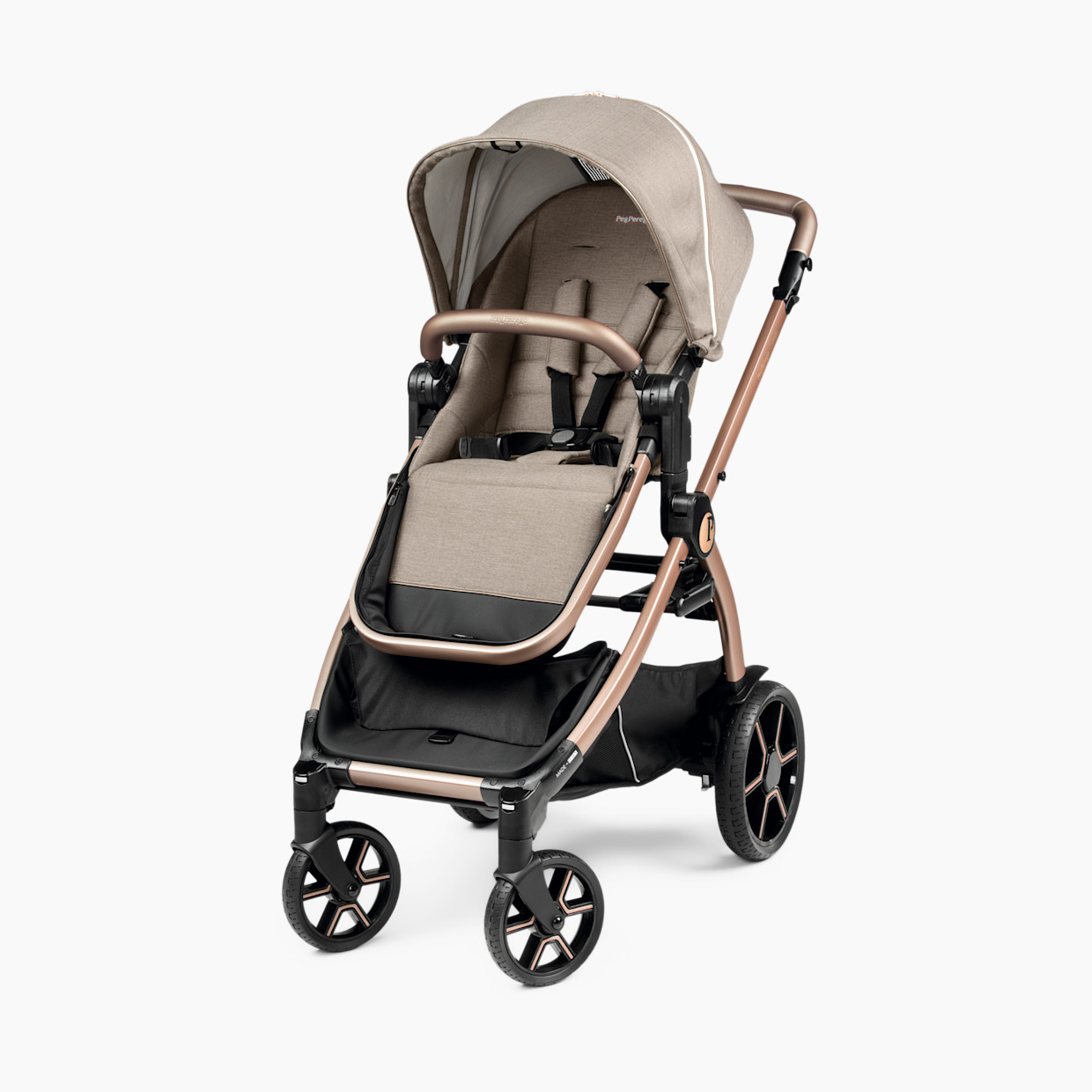 Peg Perego Ypsi Compact Single to Double Stroller Mon Amour
