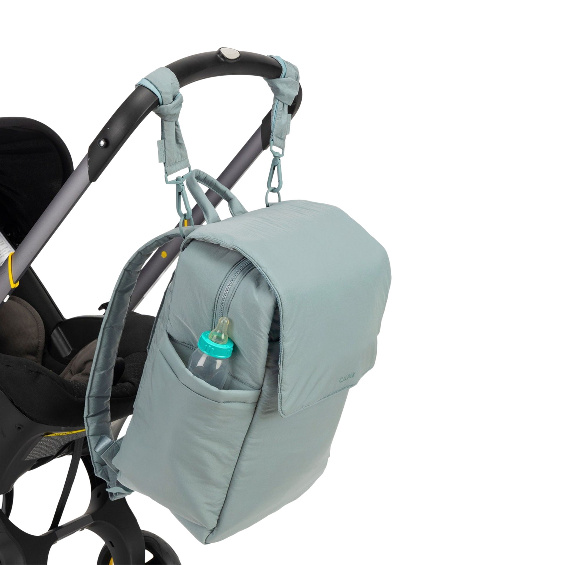 CALPAK Diaper Backpack with Laptop Sleeve - Bluebell.