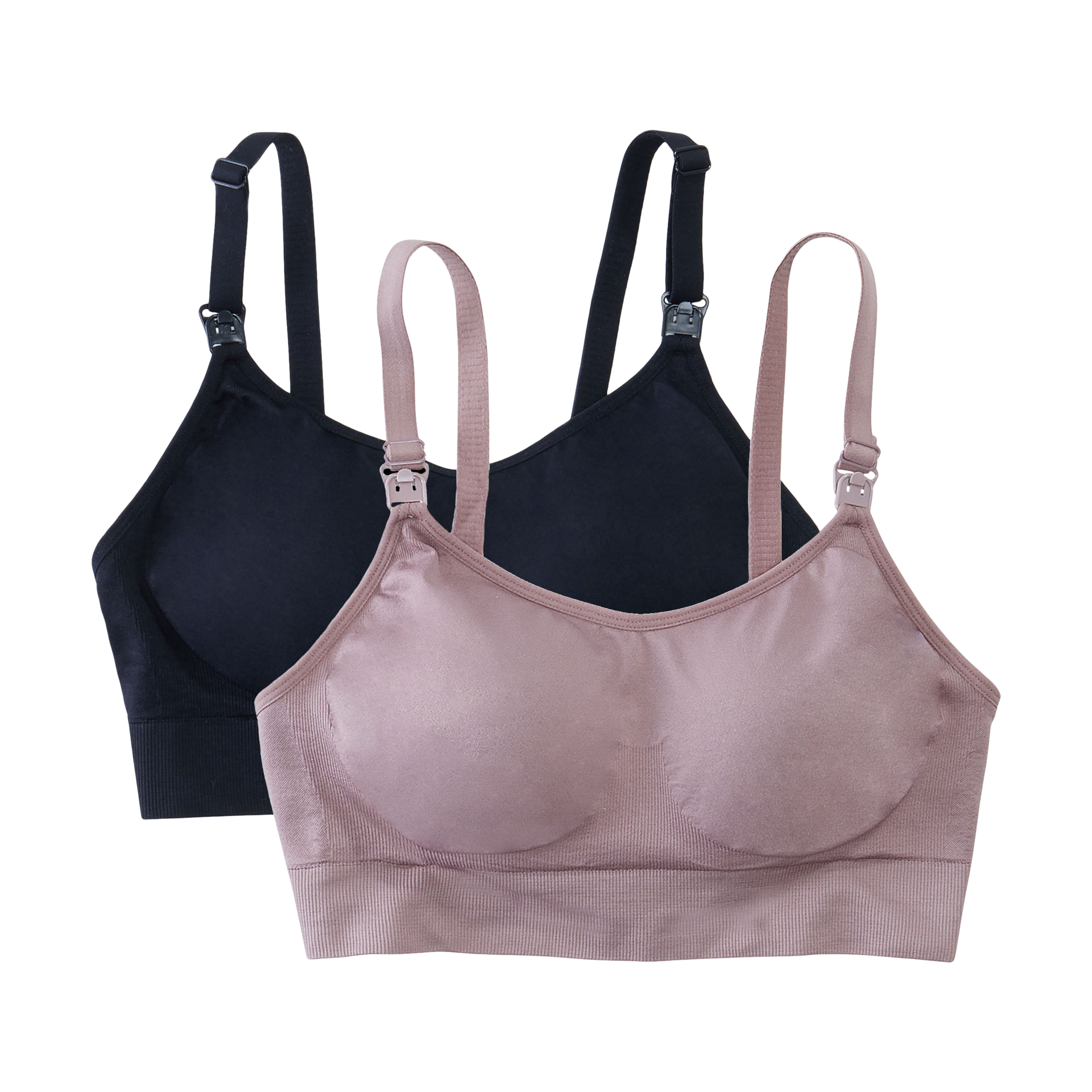 Ingrid and Isabel Drop Cup Nursing Bra Bundle.