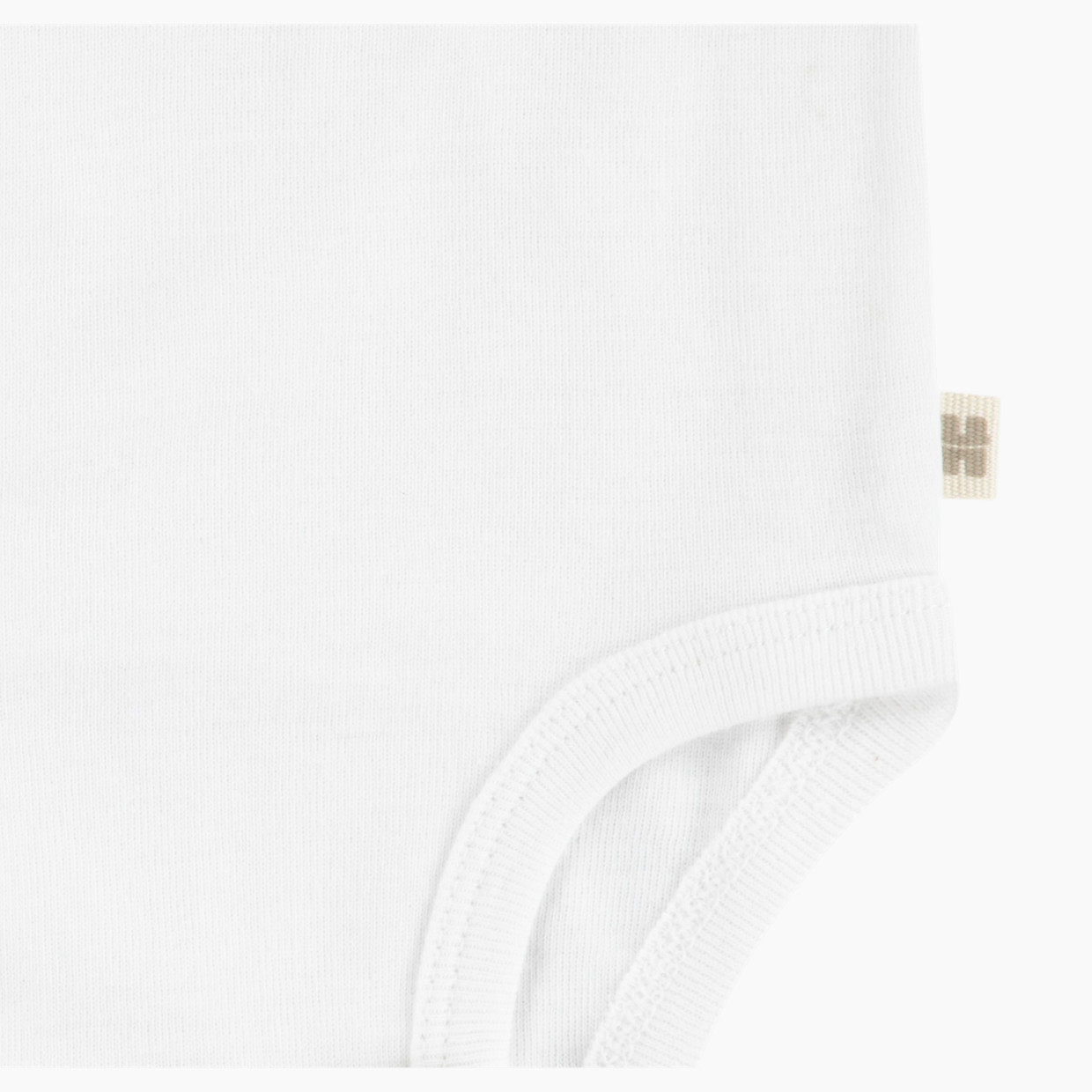 Huggies Basic Bodysuit (6 Pack) - Bright White, Newborn.