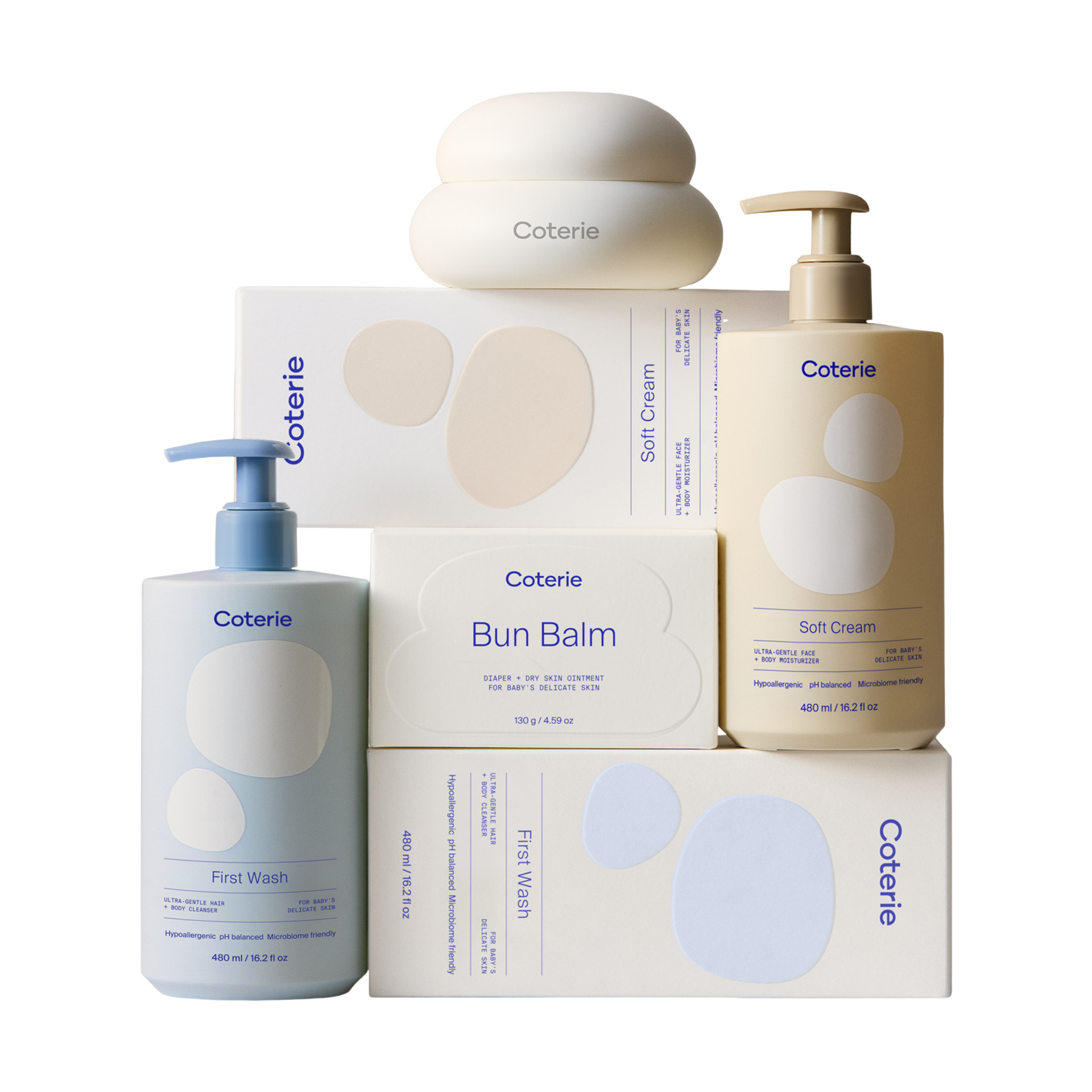 Coterie Skincare Essentials Set.