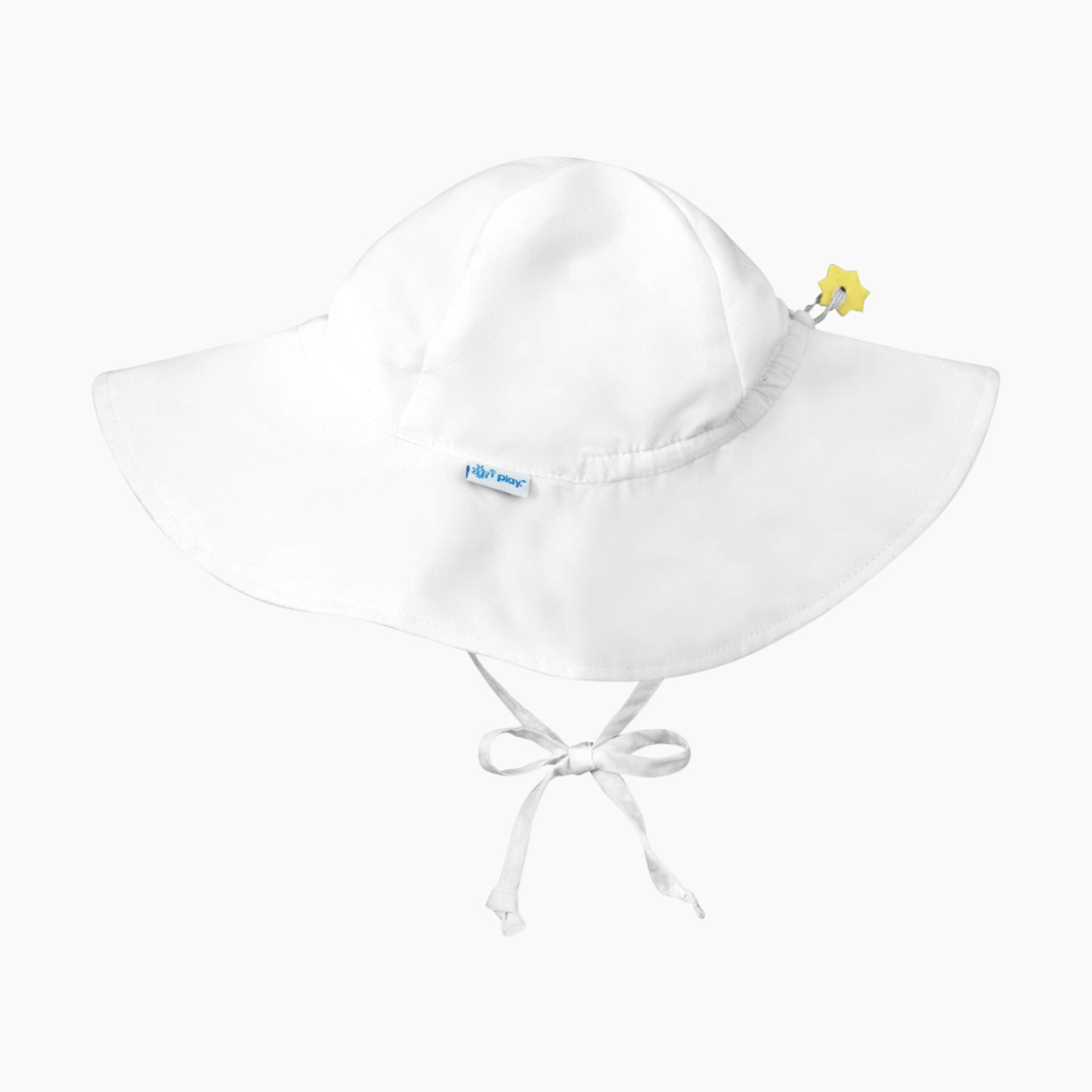 GREEN SPROUTS Brim Sun Protection Hat - White, 0-6 Months.