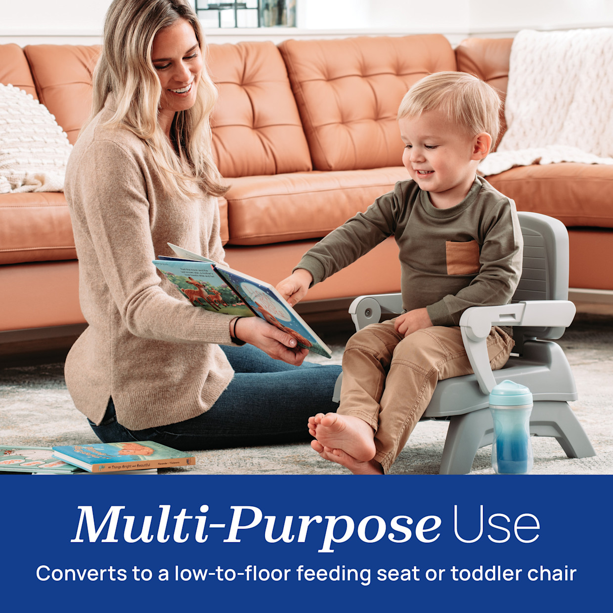 Chicco Bento 3-in-1 Booster Seat - Oat.