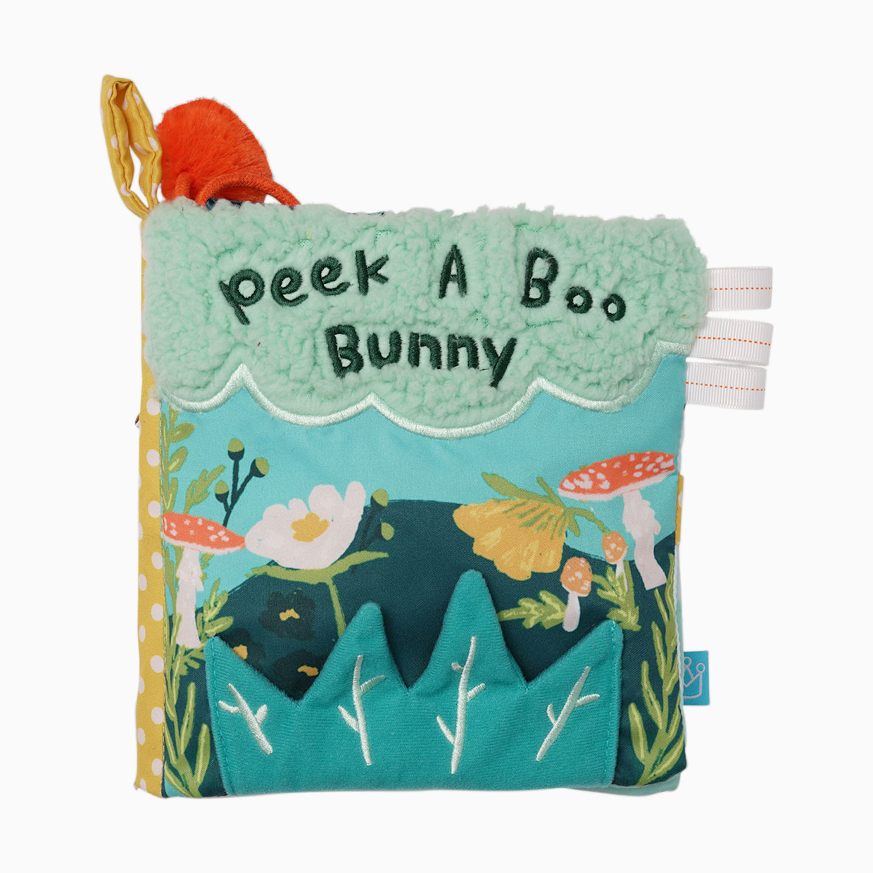Manhattan Toy Soft Activity Crinkle Book - Fairytale/Peek A Boo Bunny.