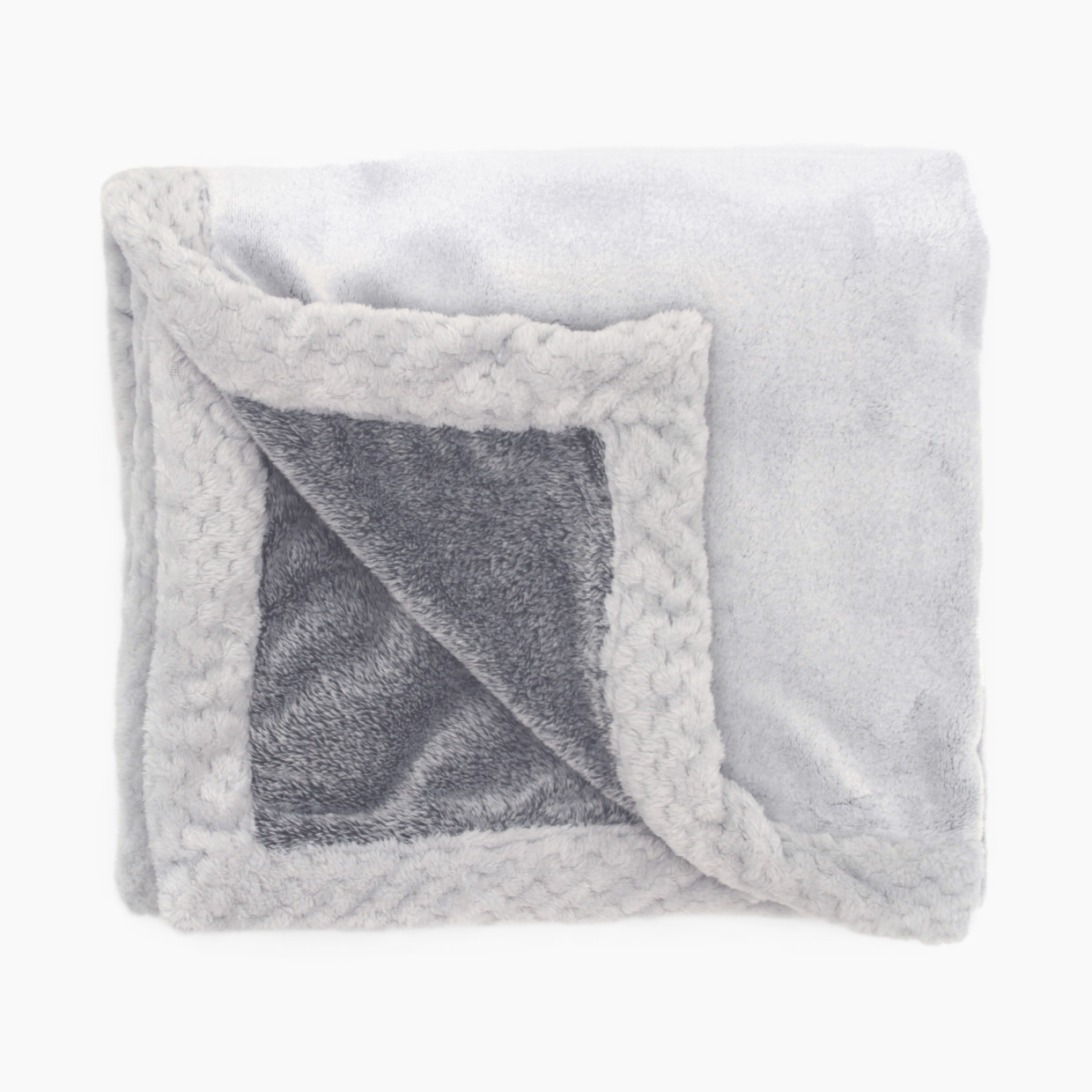 Aden + Anais Essentials Plush Blanket - Storm Grey.