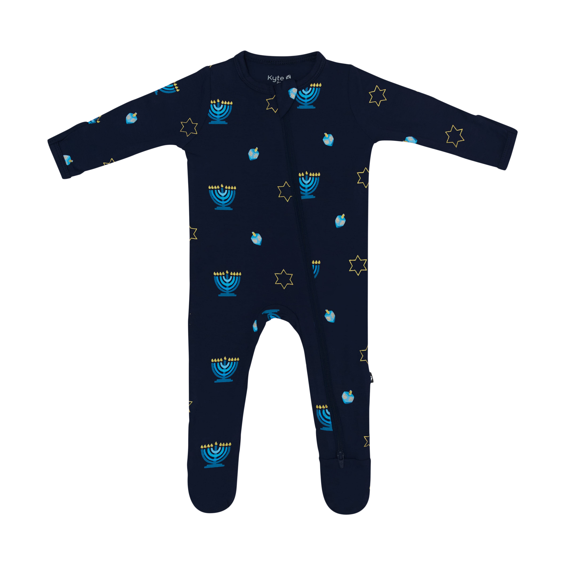 Kyte Baby Baby Hanukkah Family Matching Family Pajamas Hanukkah
