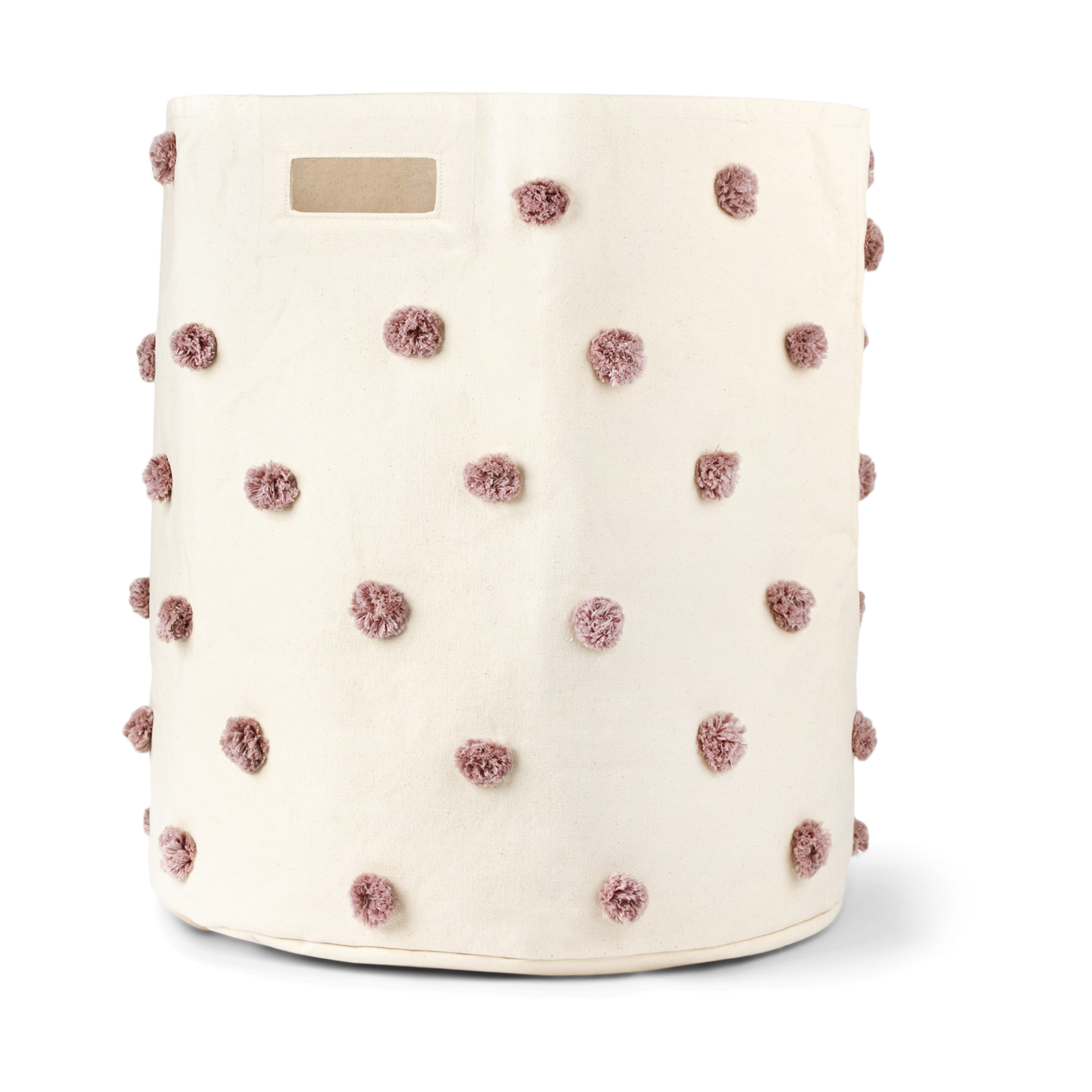 Pehr Pom Pom Storage Hamper Mauve Pom Pom Babylist Shop