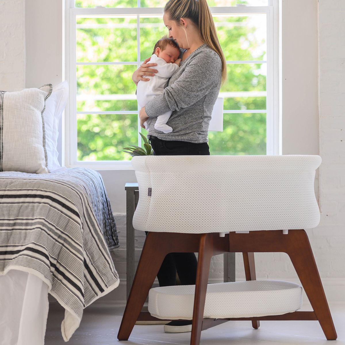 TruBliss EVI Smart Bassinet.